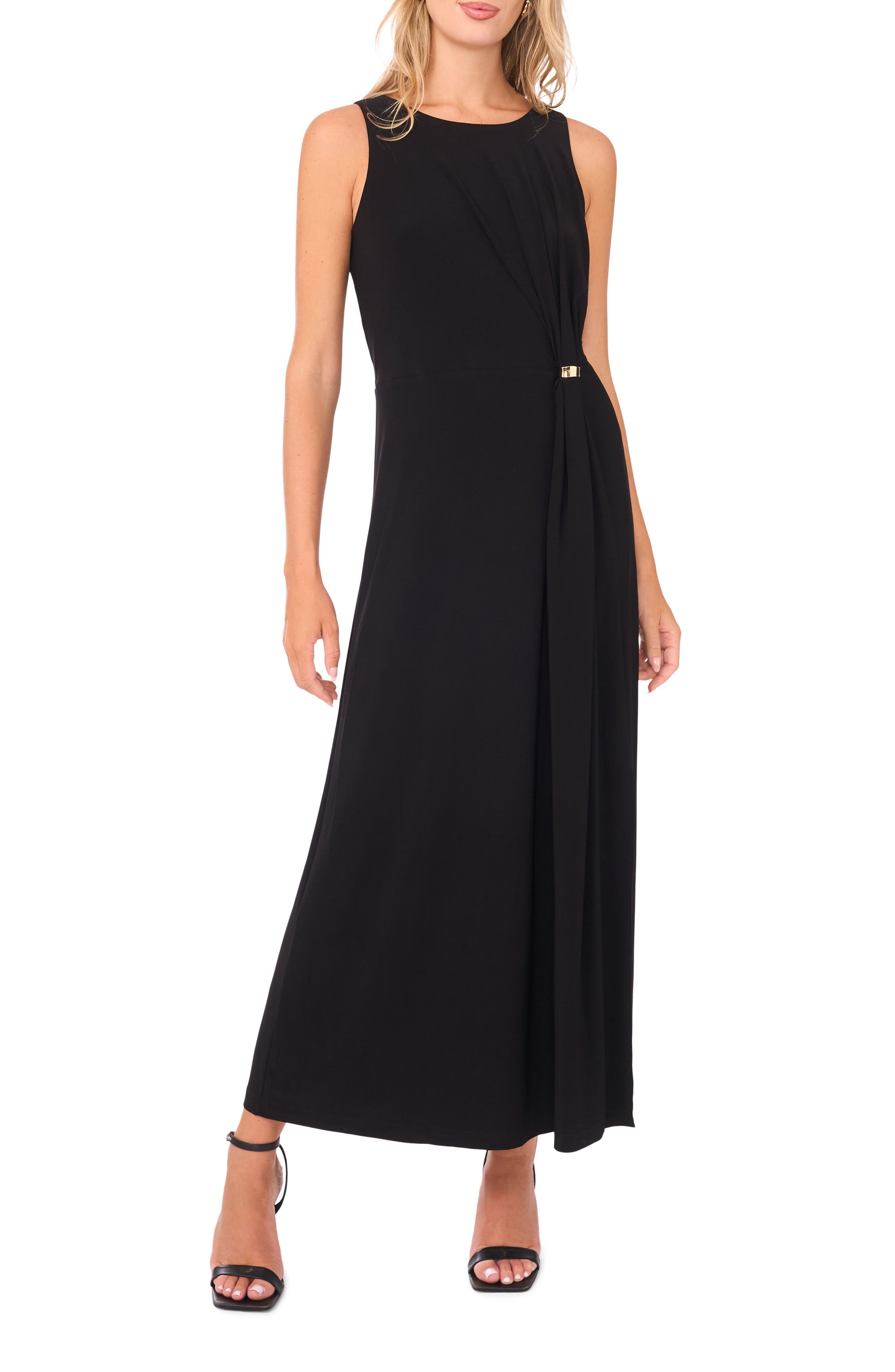 Gathered Twist Maxi Dress - image 1