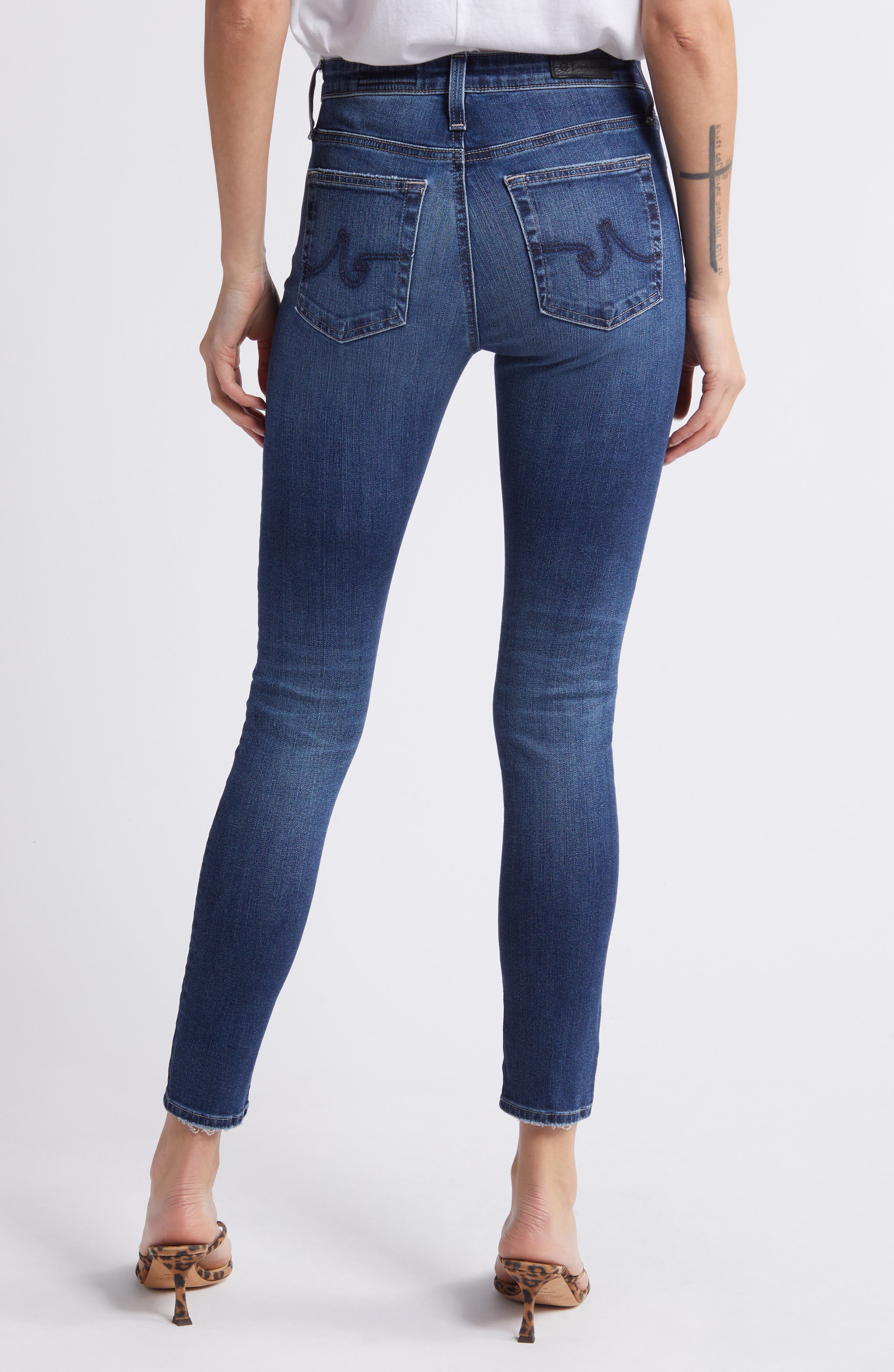 Farrah High Waist Ankle Skinny Jeans - image 2