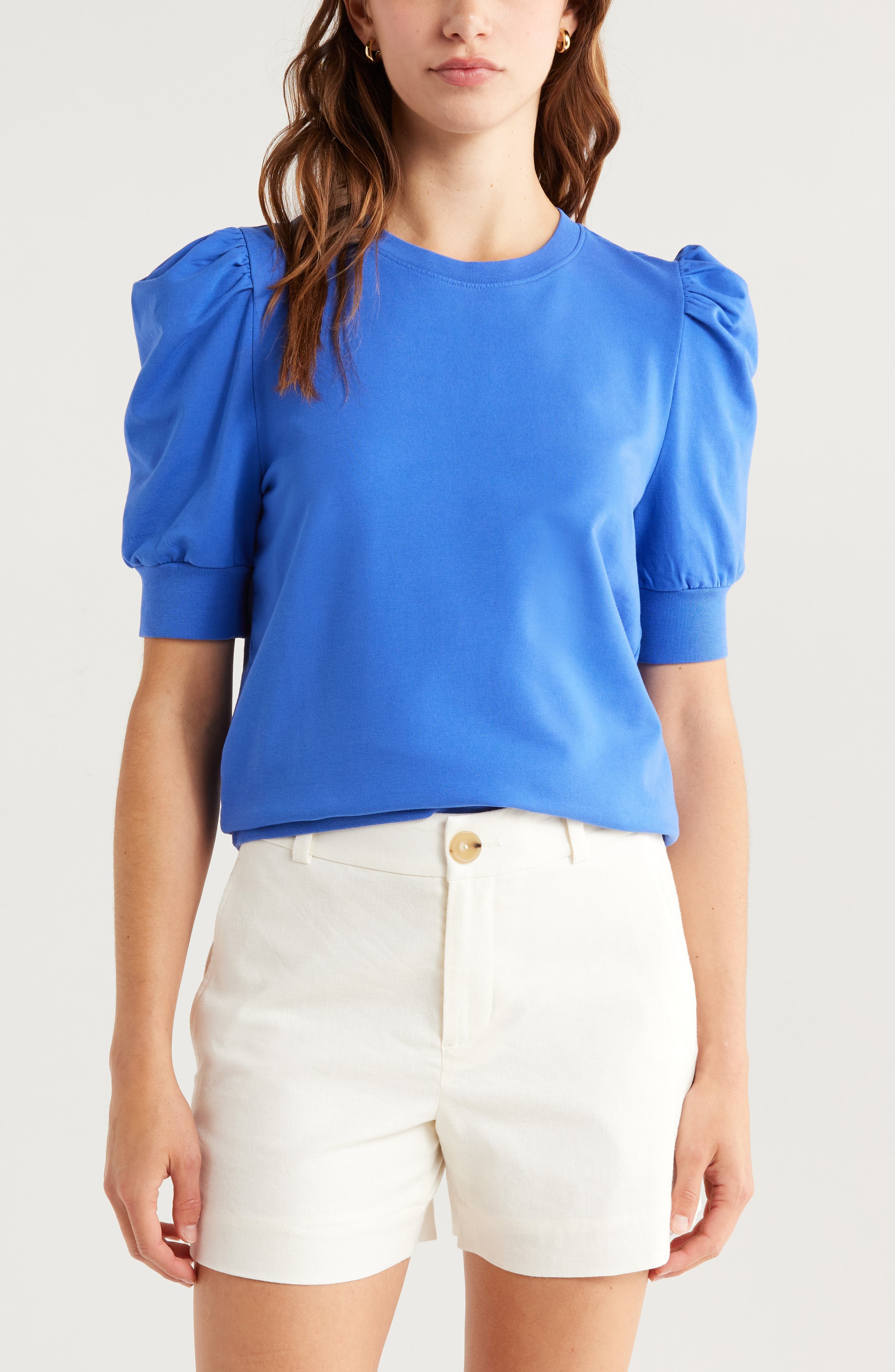 Puff Short Sleeve Sweatshirt - image 1