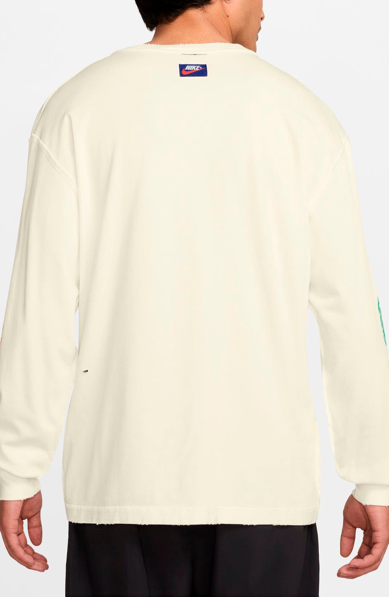 Rare Air Distressed Long Sleeve Graphic T-Shirt - image 2