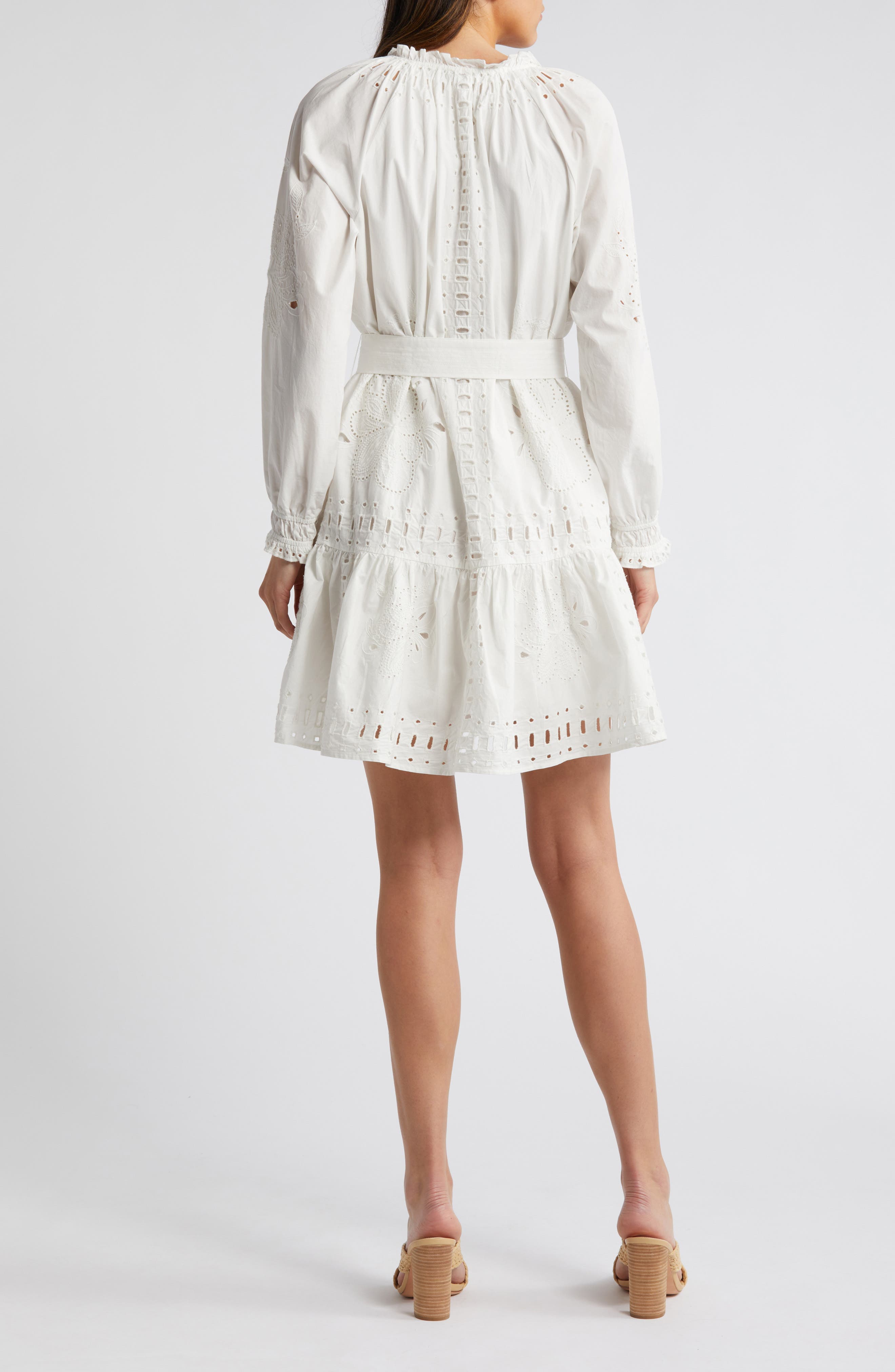 Saylor Cotton Wrap Dress - image 2