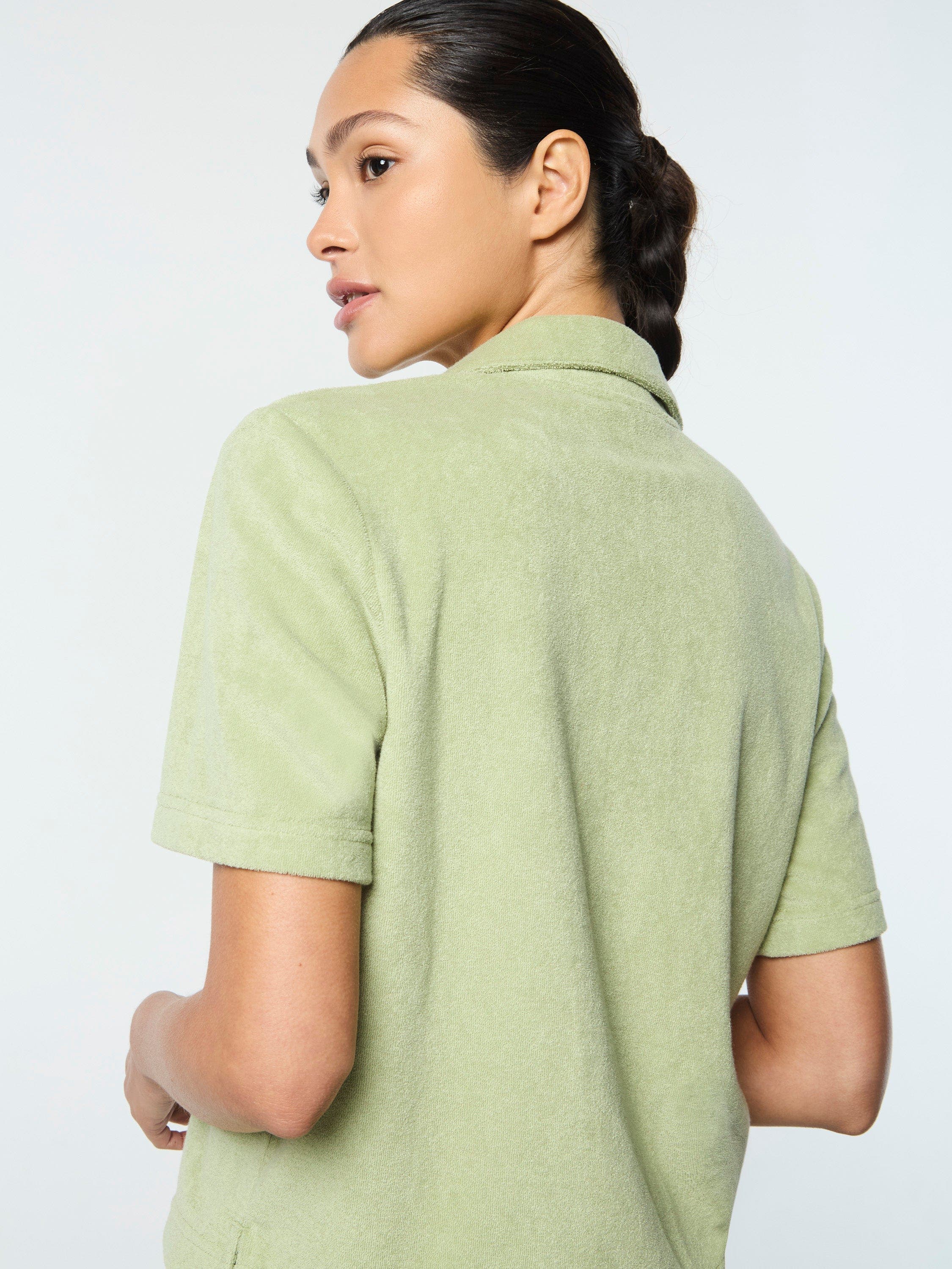 Edda Cropped Shirt - image 2