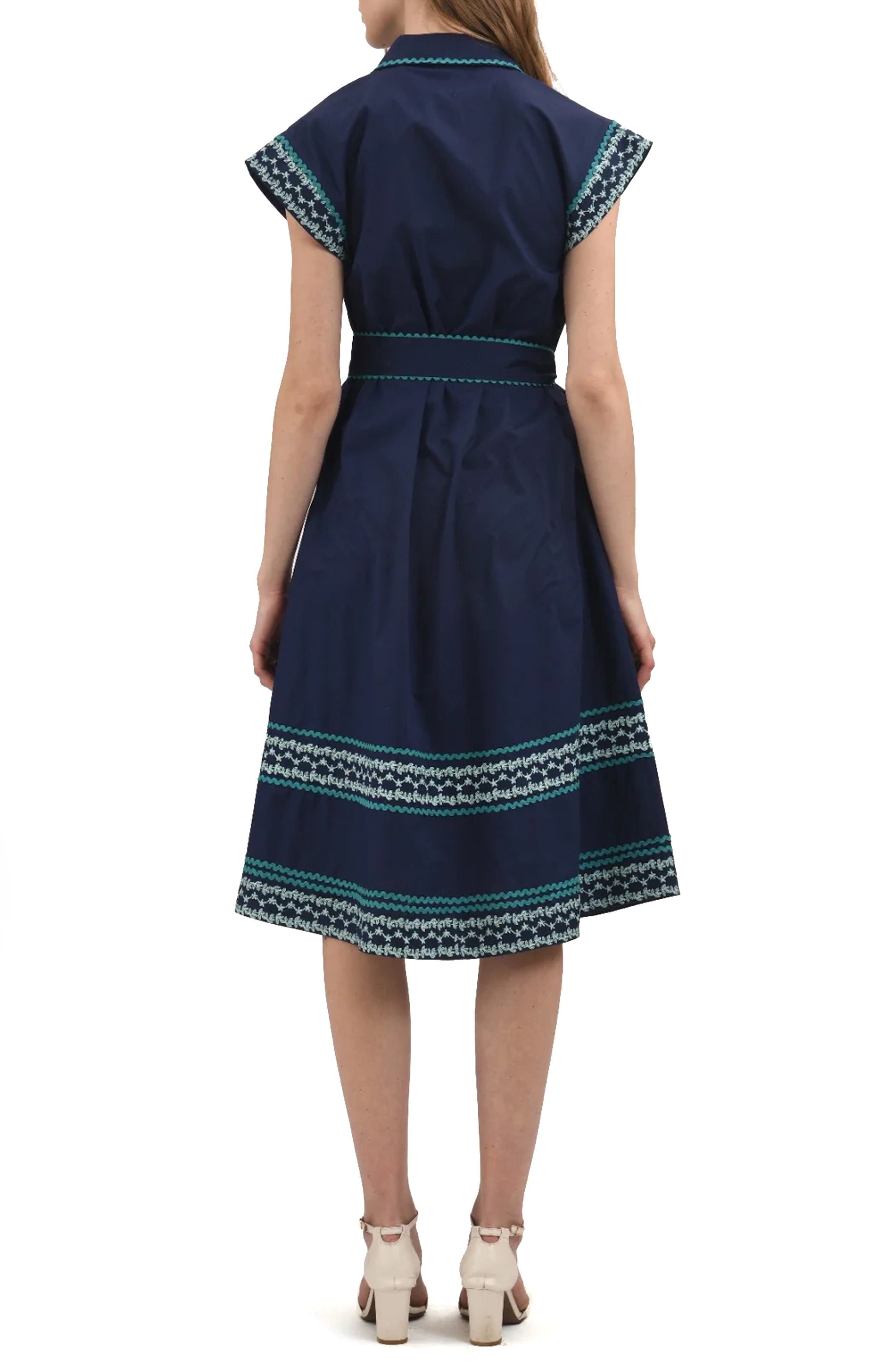 Thalia Midi Shirtdress - image 2