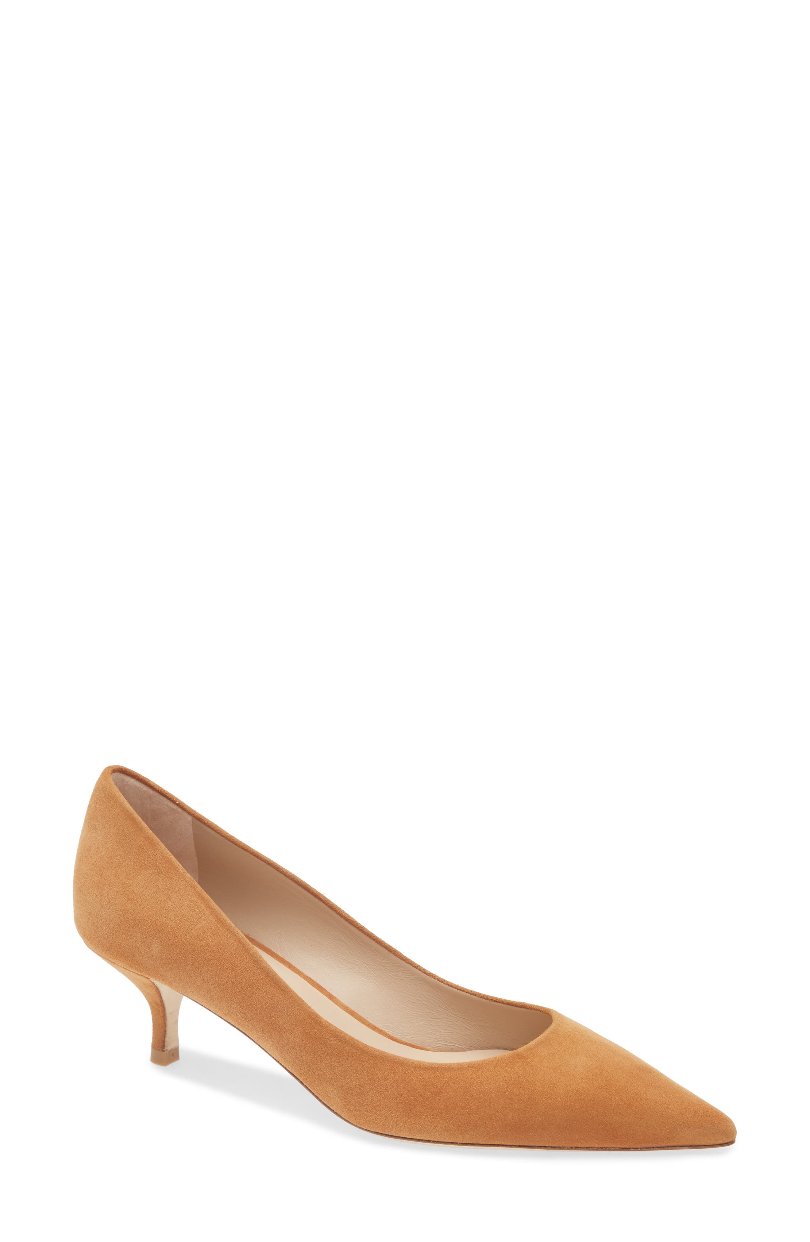 Power Pointed Toe Kitten Heel Pump - image 1