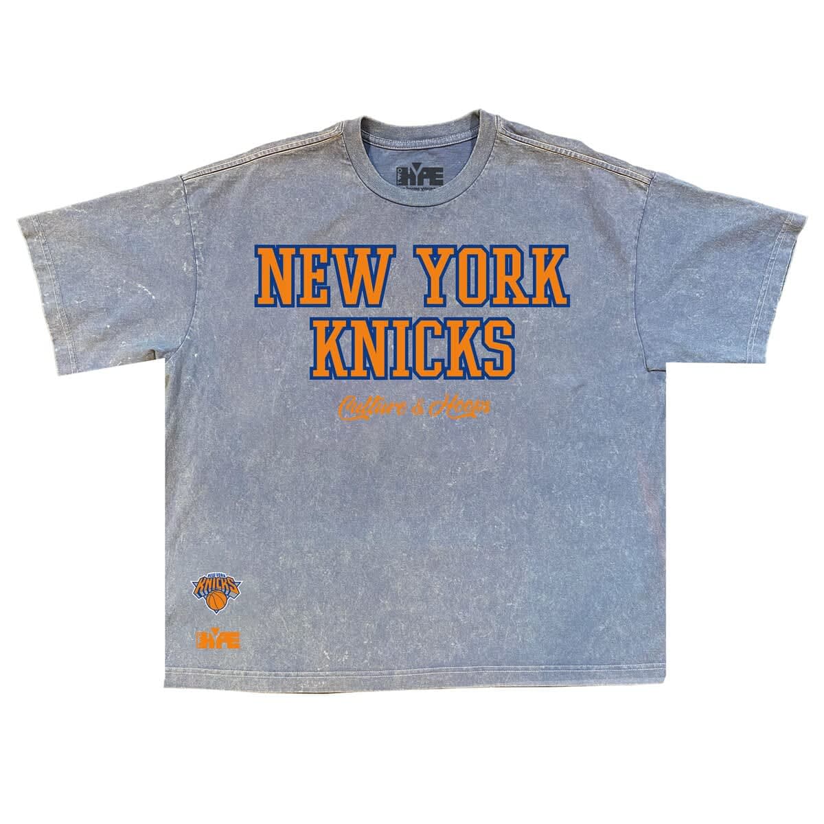 Men's  Powder Blue New York Knicks Culture Worldwide Collection Premium T-Shirt - image 2