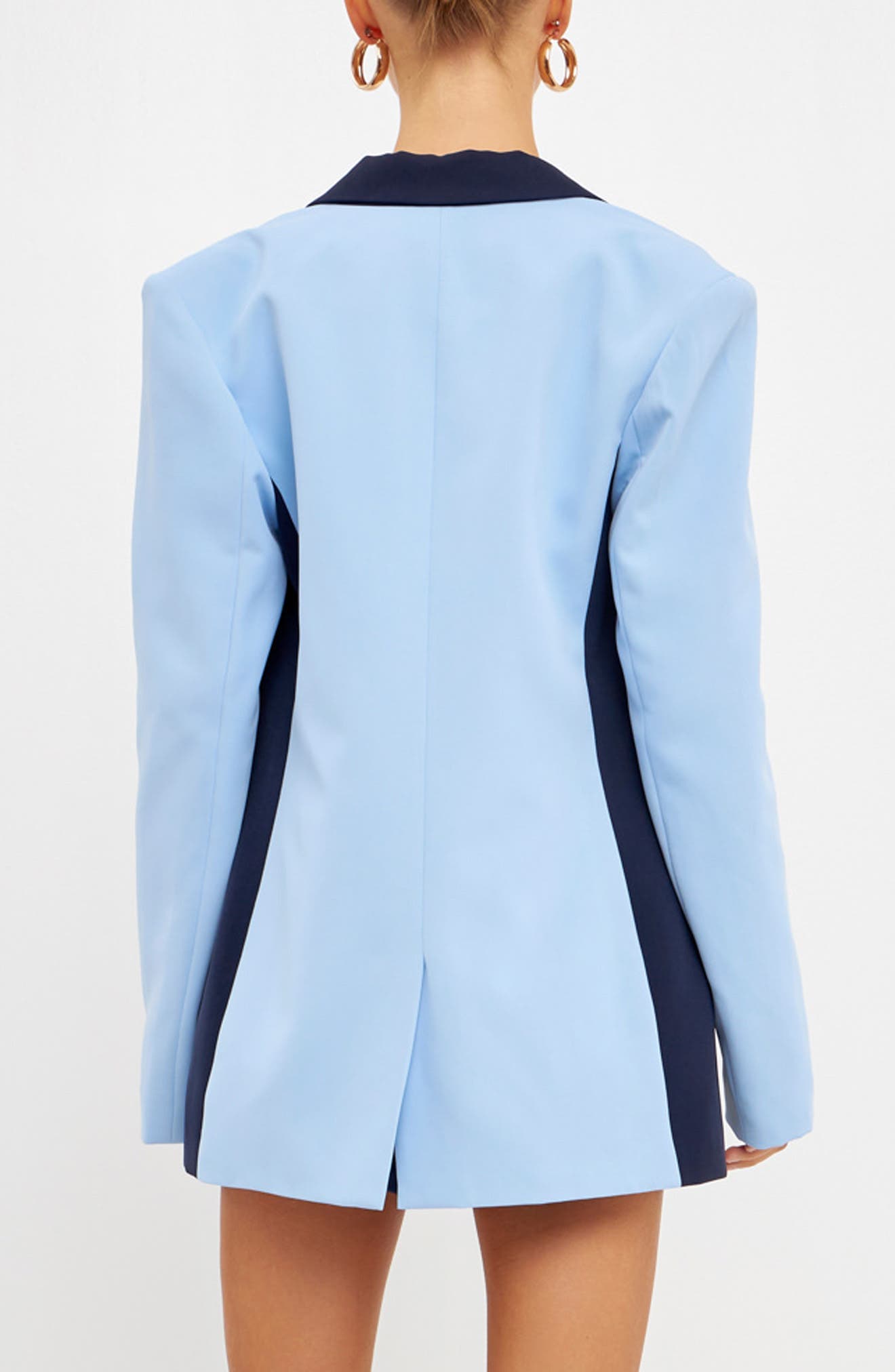 Oversize Colorblock Blazer - image 2