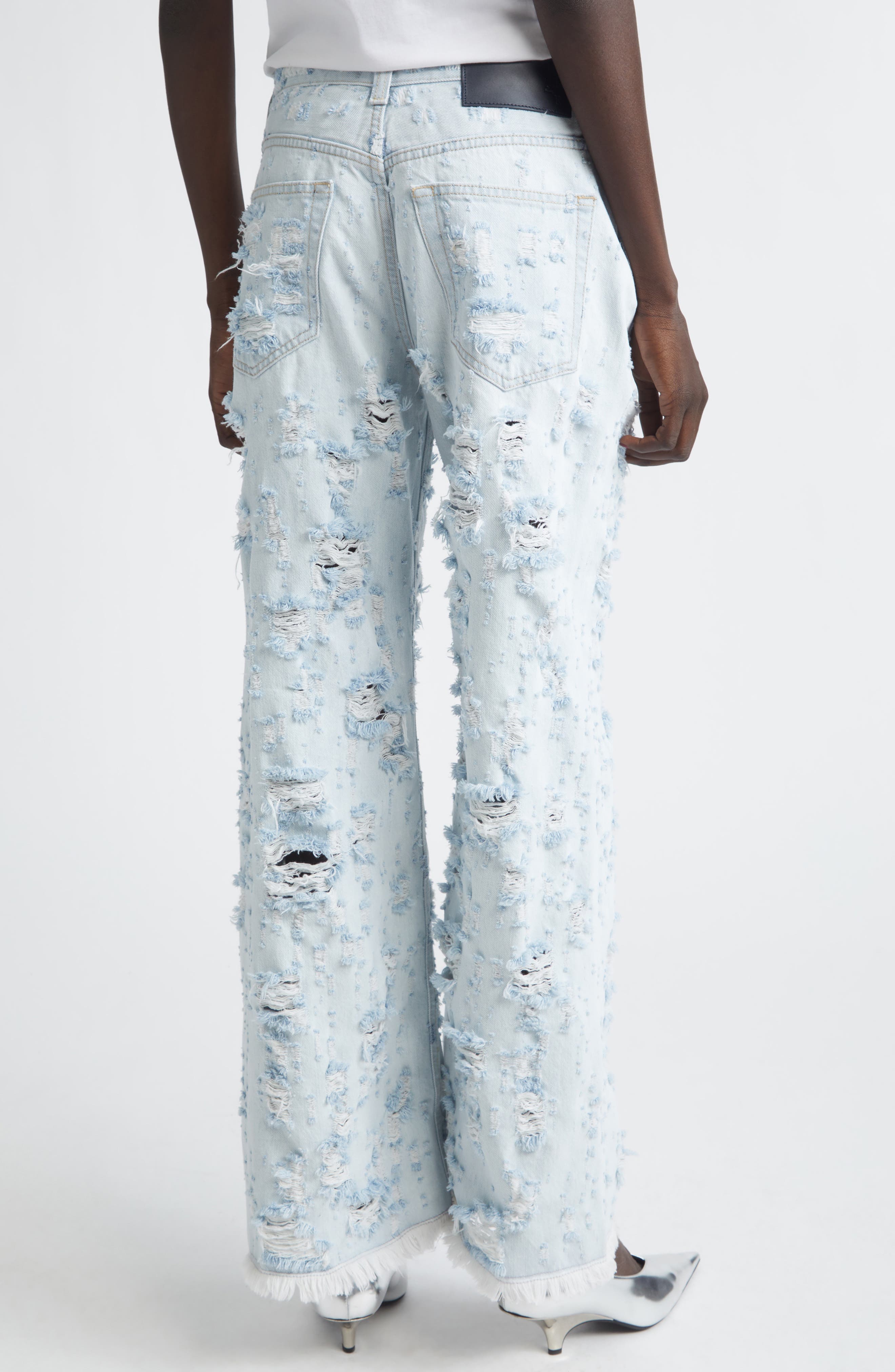 Winny Destroyed Wide Leg Jeans - image 2
