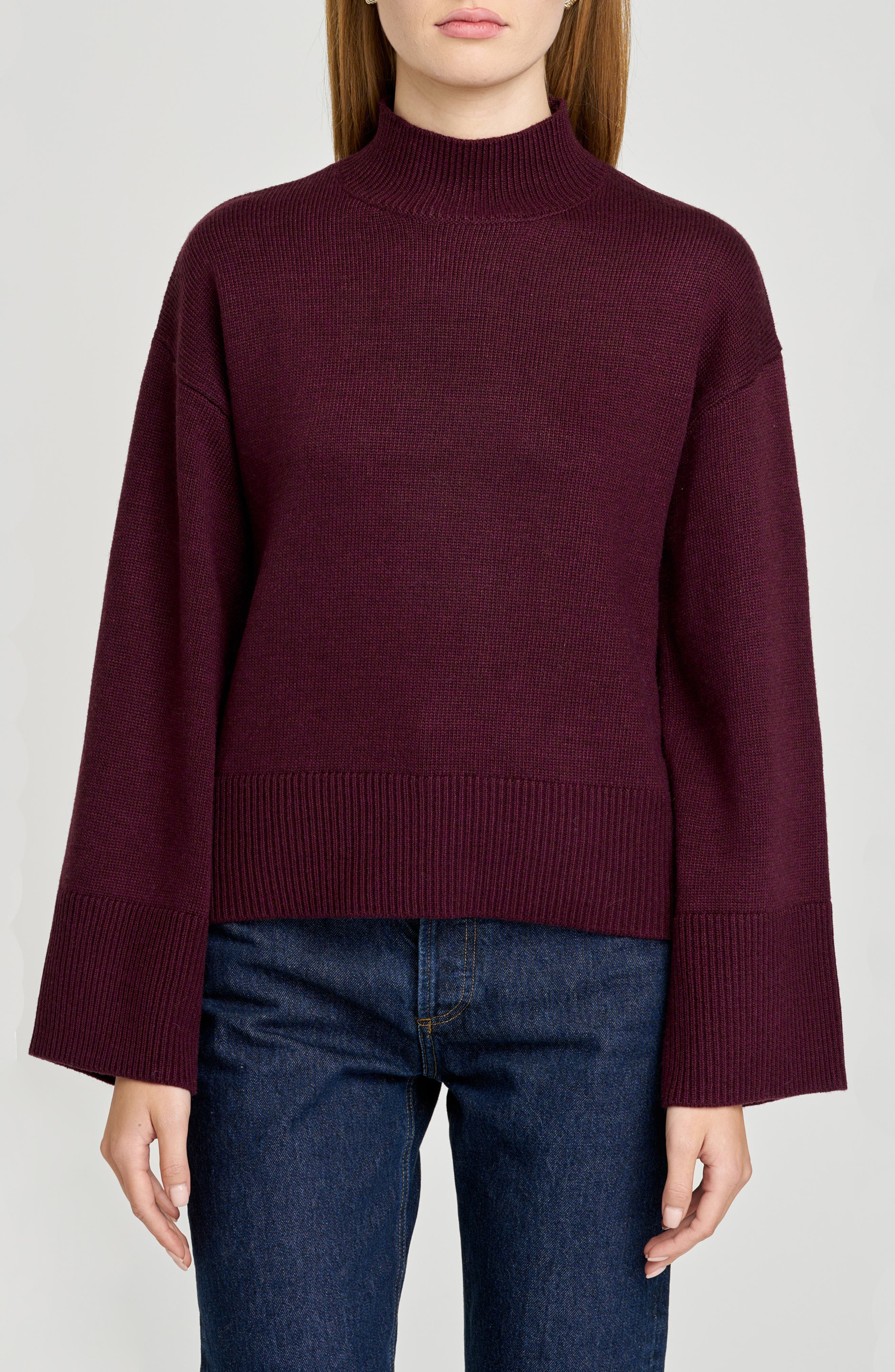 Addison Mock Neck Sweater - image 3
