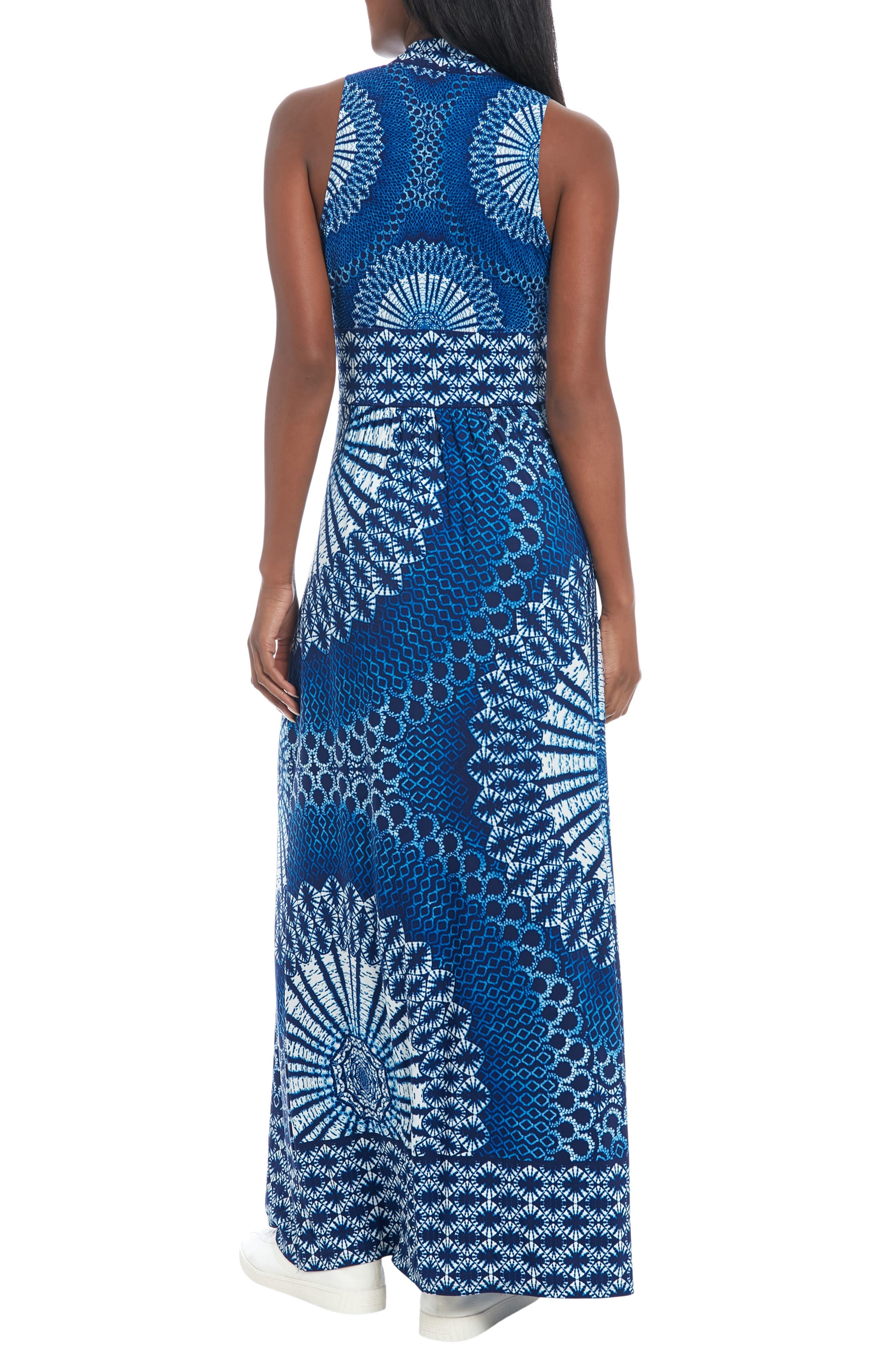 Sleeveless Stretch Jersey Maxi Dress - image 2