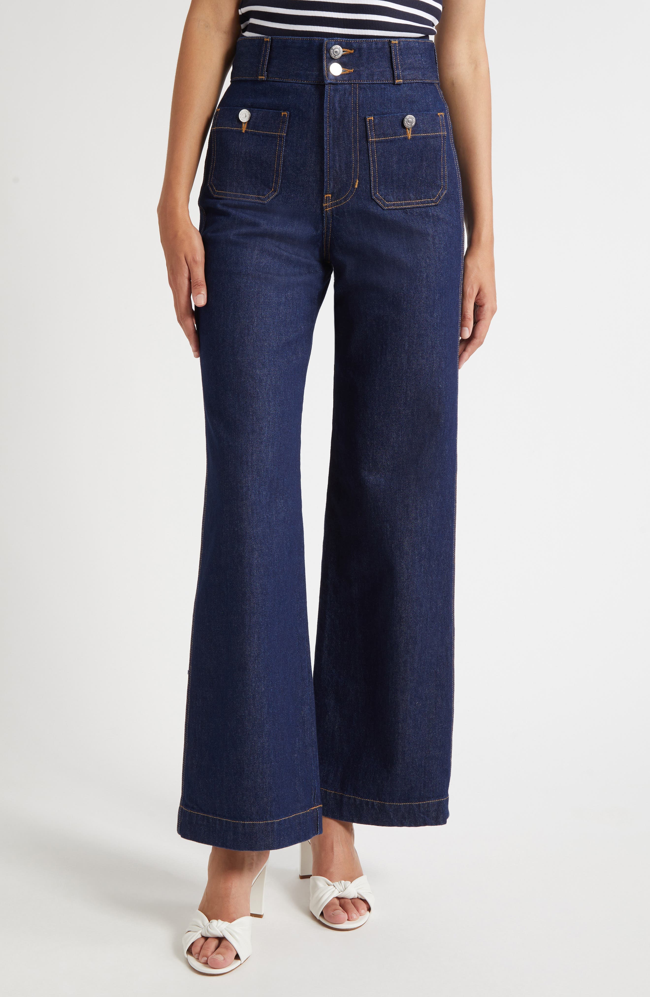 Taylor High Waist Flare Jeans - image 1