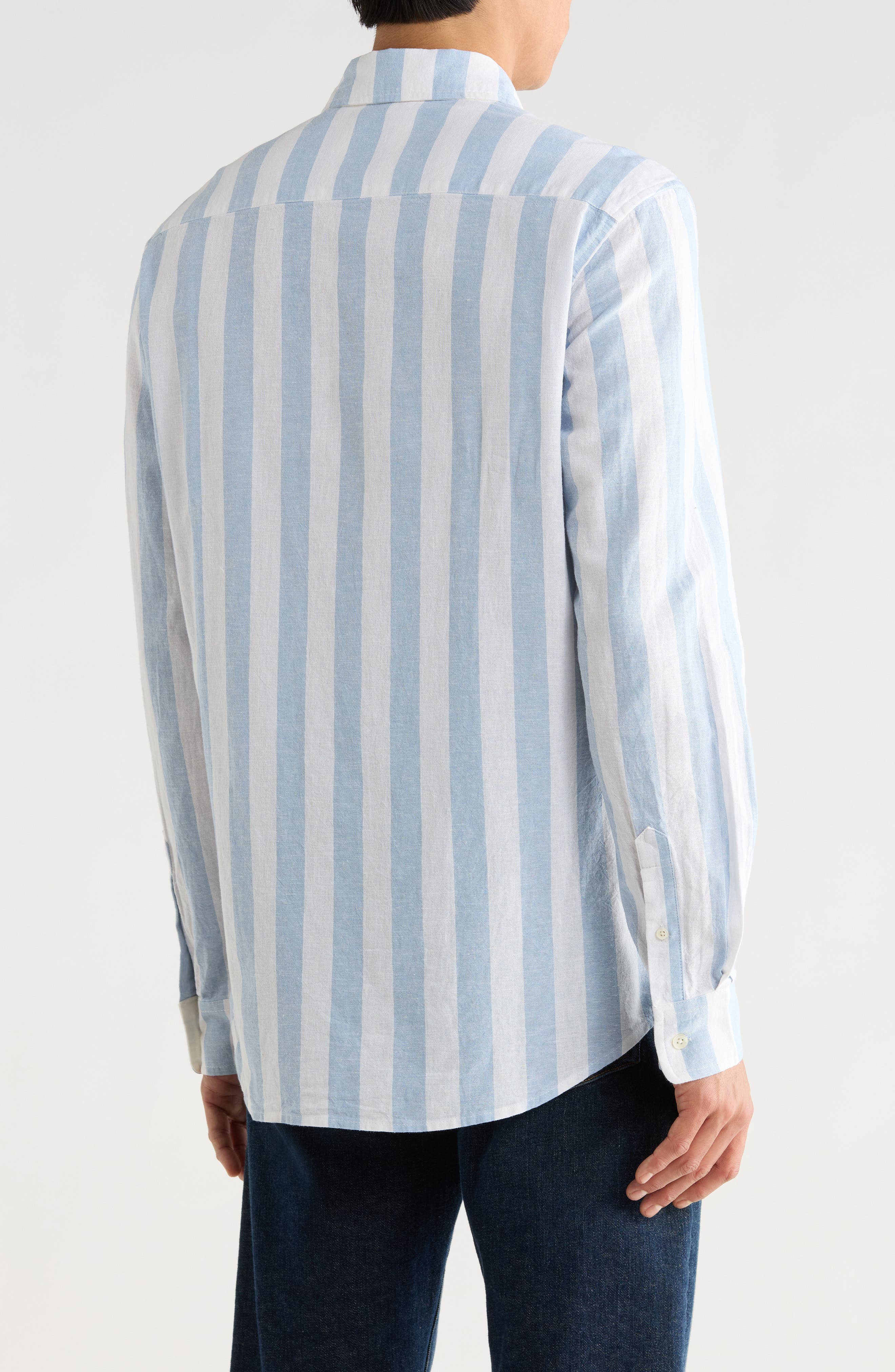 Yarn Dyed Button-Up Shirt - image 2