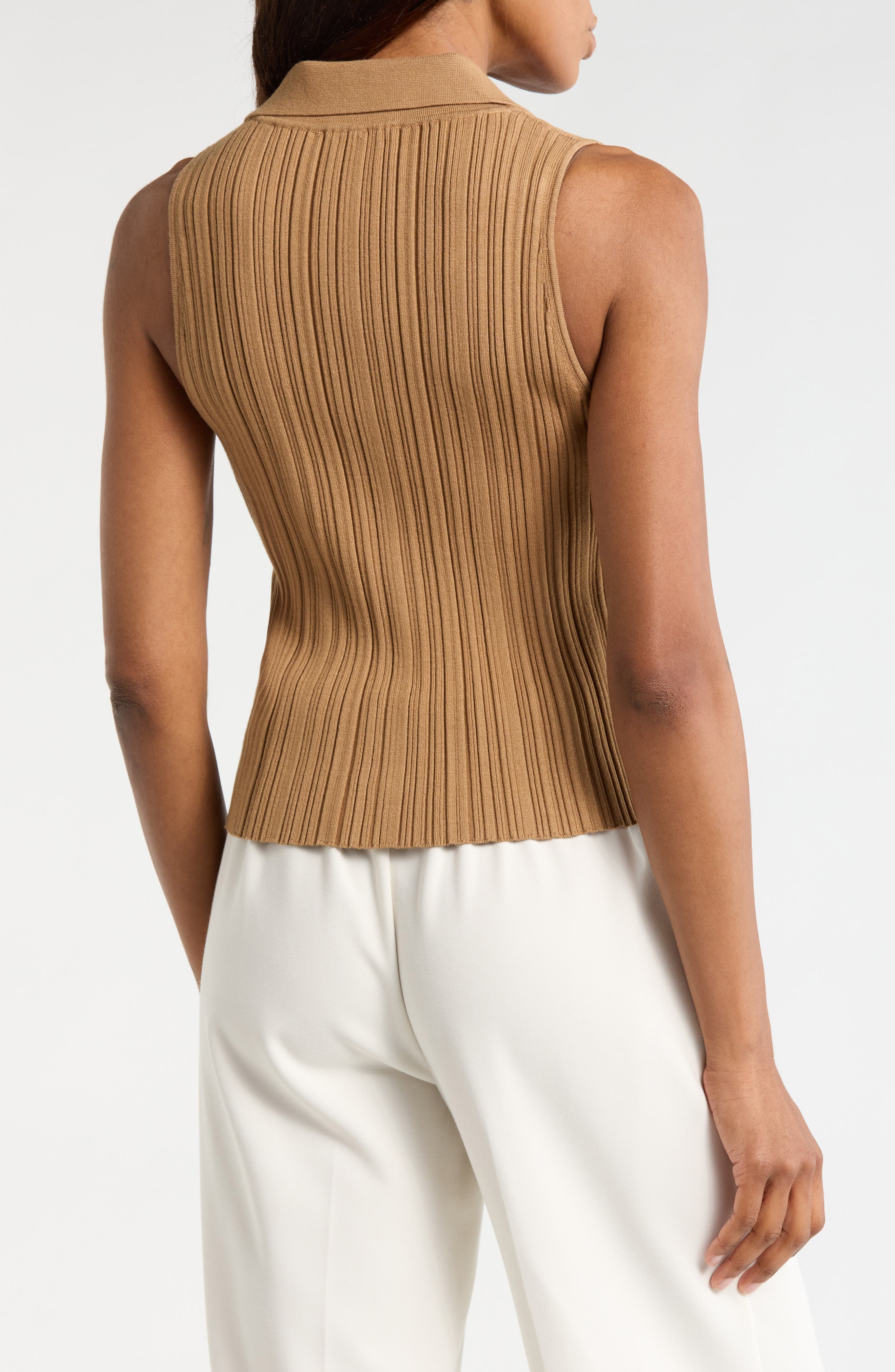 Button Front Sweater Vest - image 4