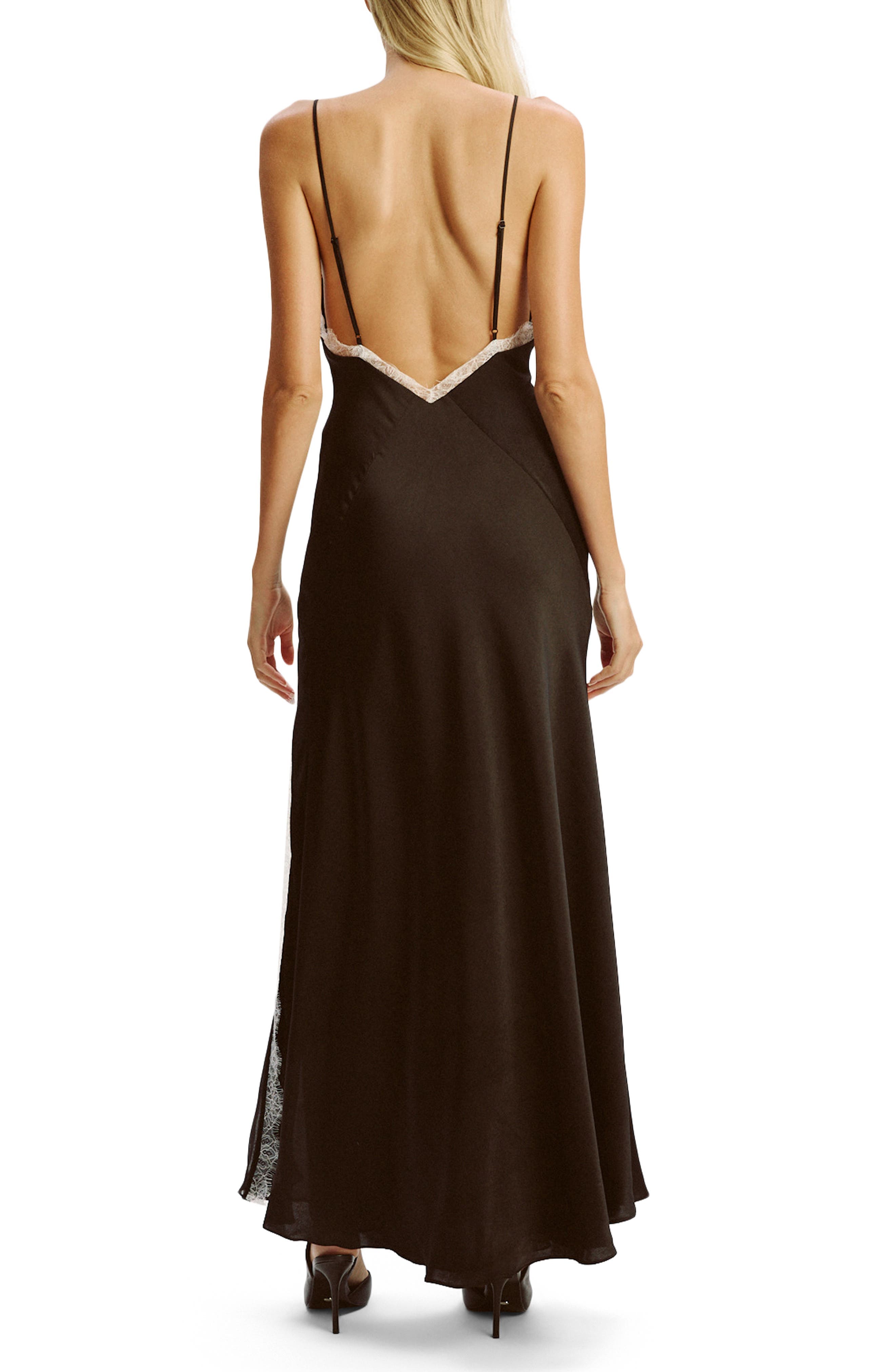 Orada Lace Inset Maxi Slipdress - image 2