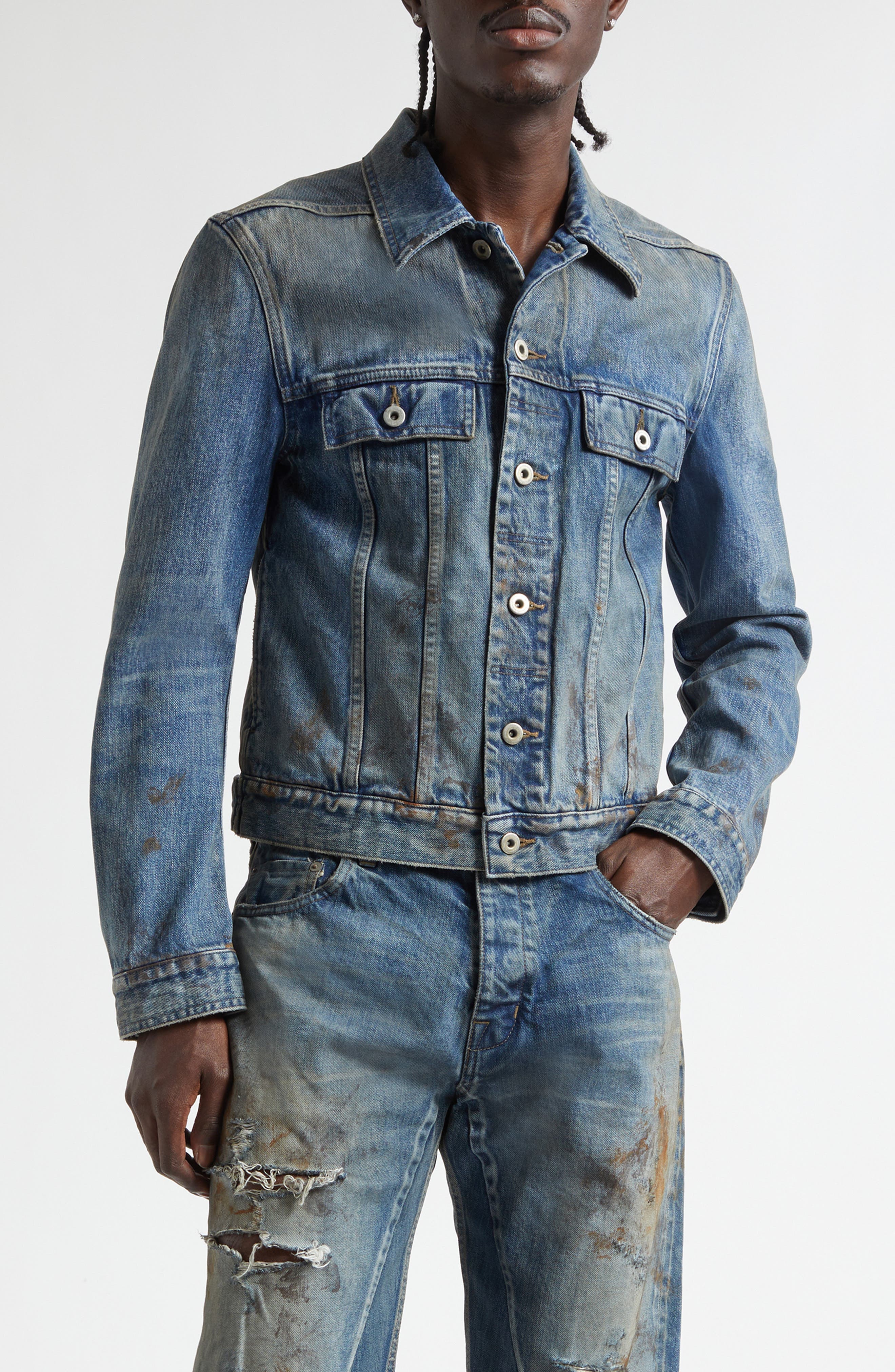 Denim Trucker Jacket - image 1