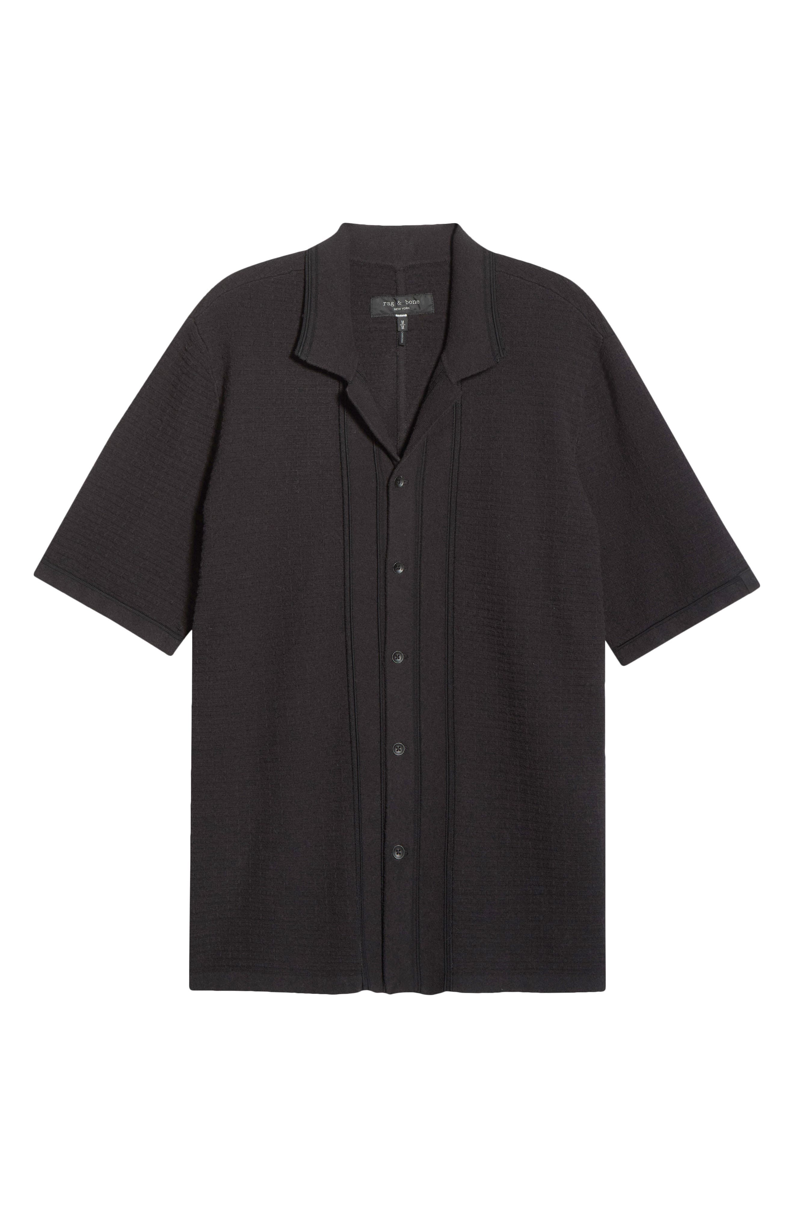 Zuma Short Sleeve Ottoman Stitch Camp Shirt