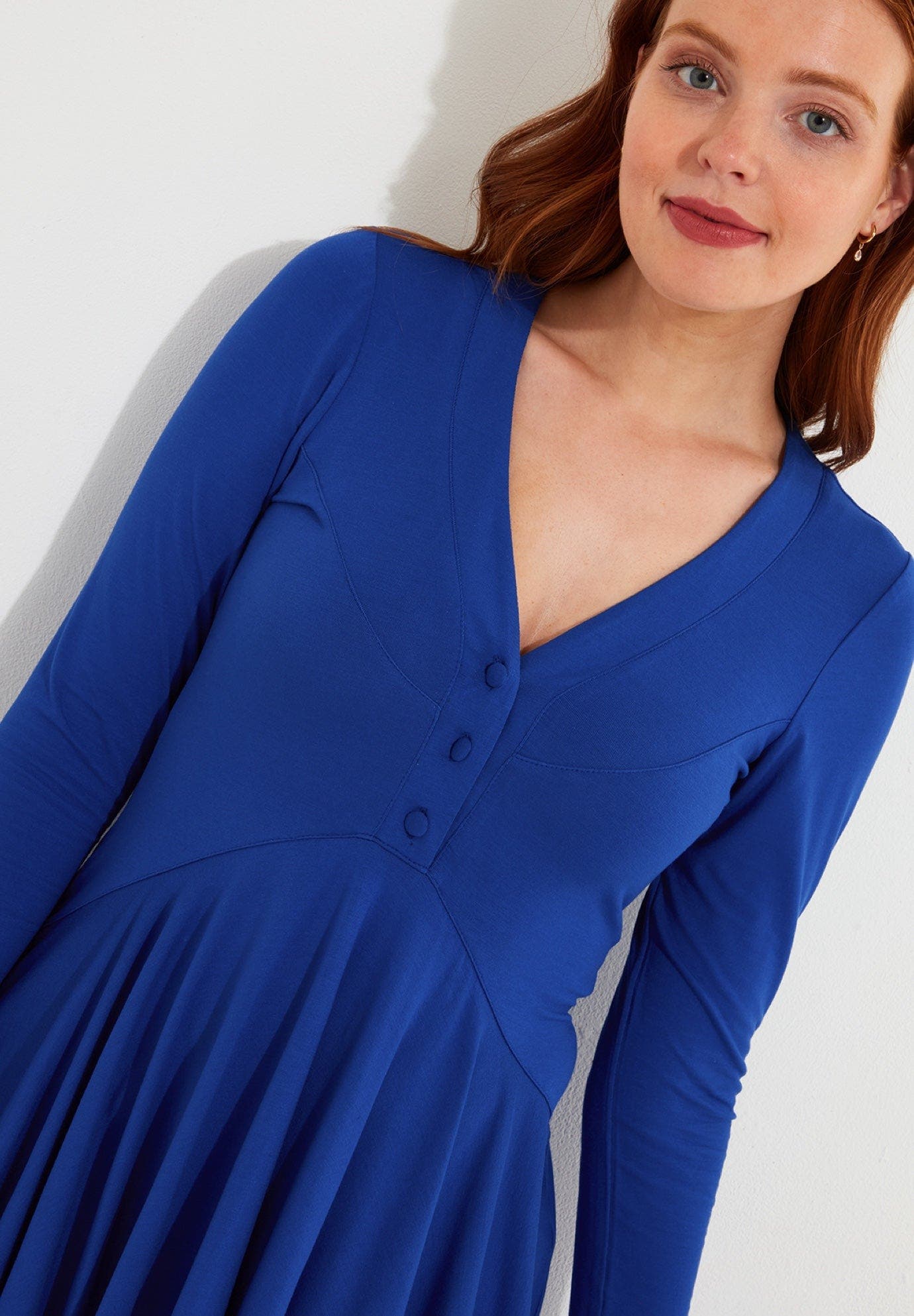 Stretch Knit Babydoll Tunic - image 2