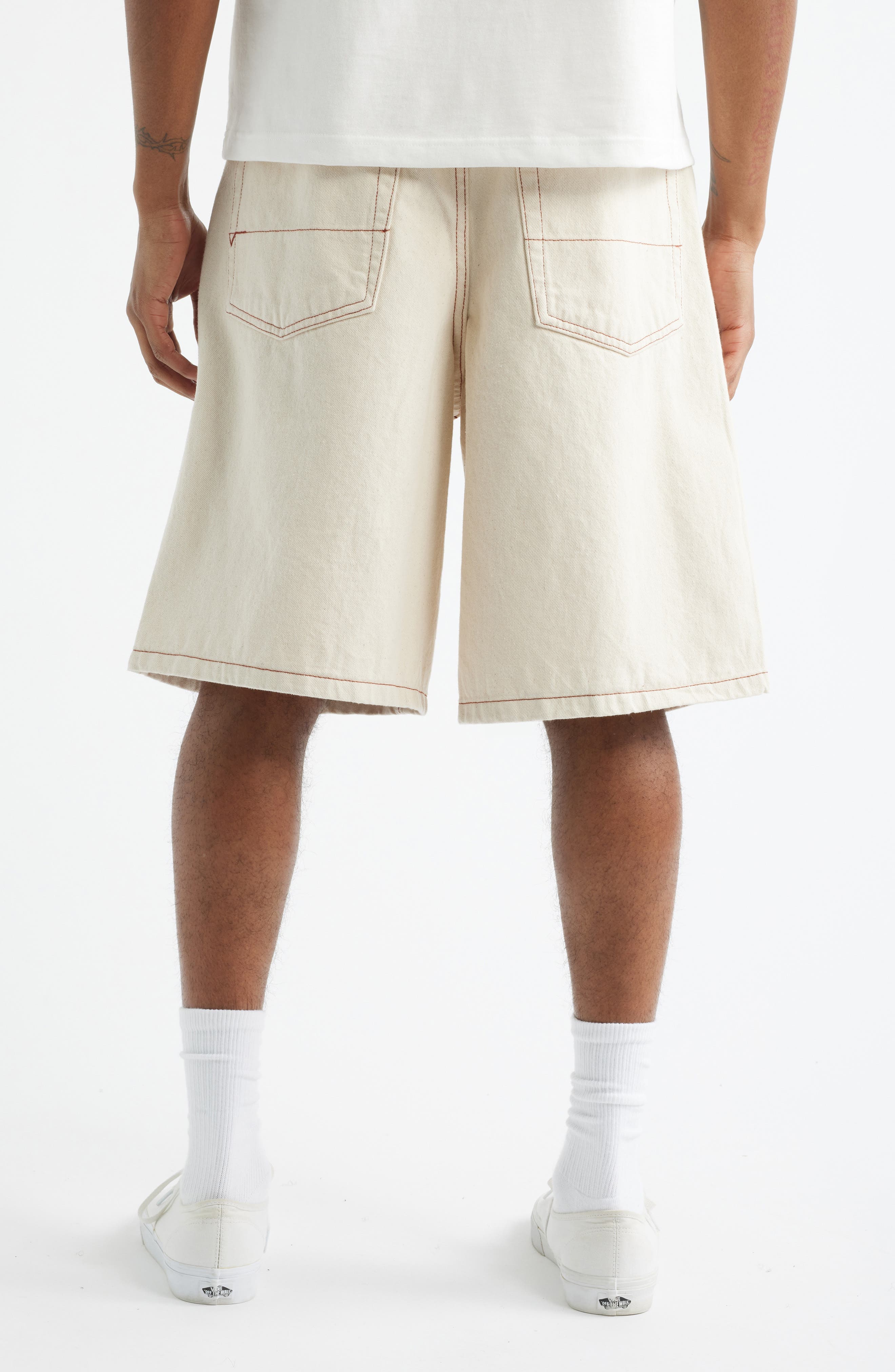 Check-5 Baggy Denim Shorts - image 2