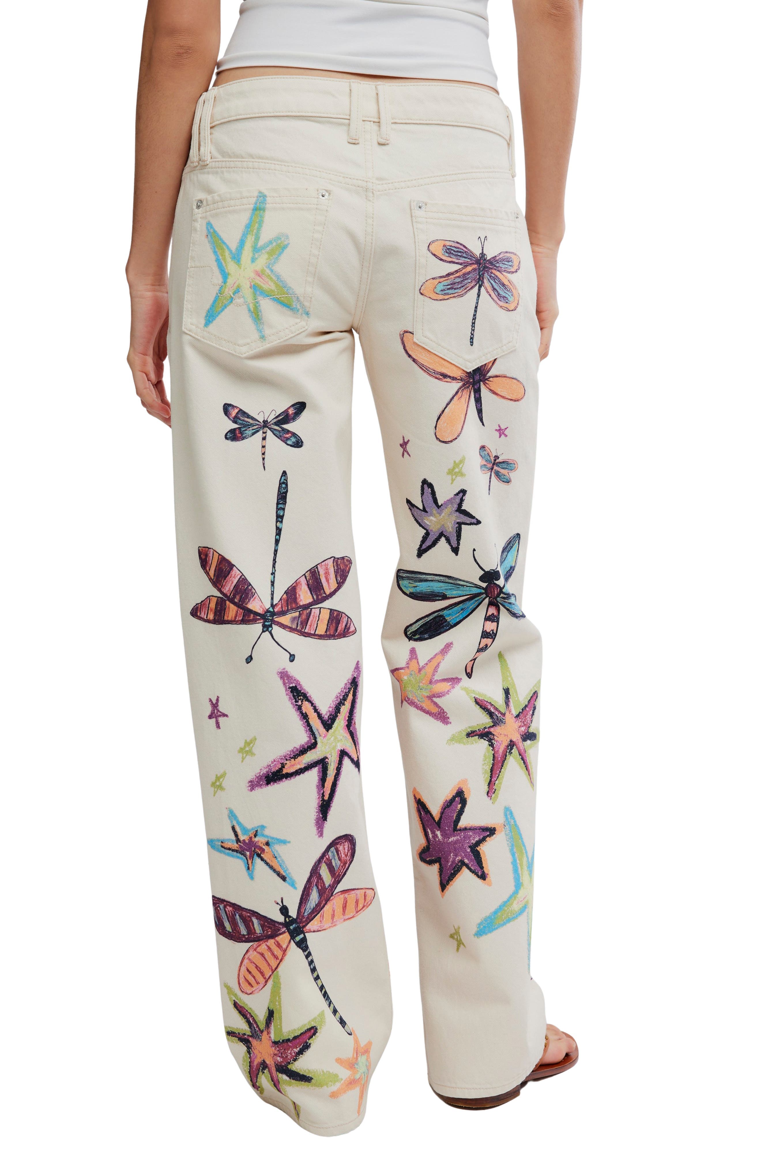 Tennessee Trompe L'Oeil Print Jeans - image 2