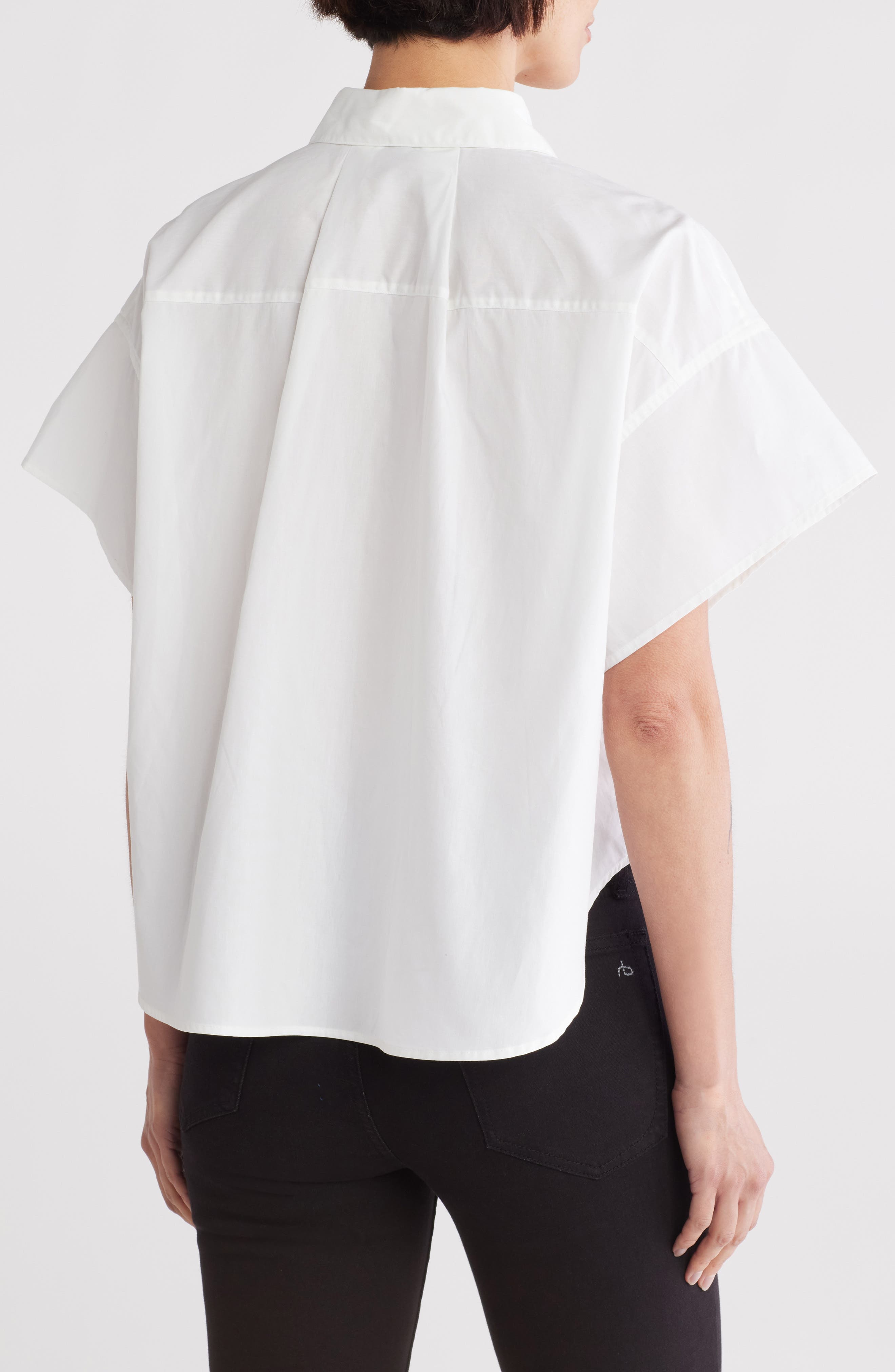 Maura Cotton Poplin Button-Up Shirt - image 2