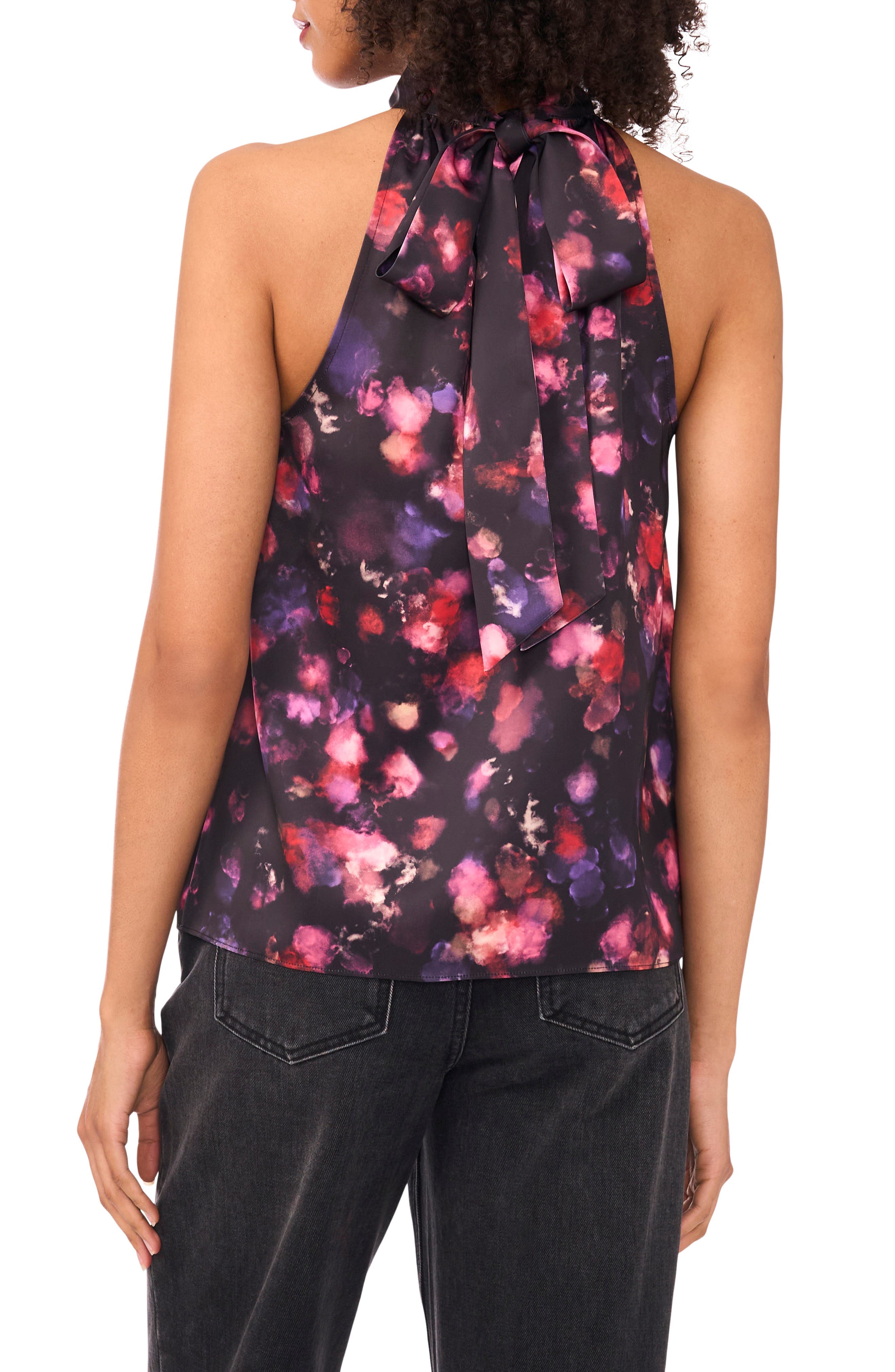 Tie Back Textured Sleeveless Top - image 2