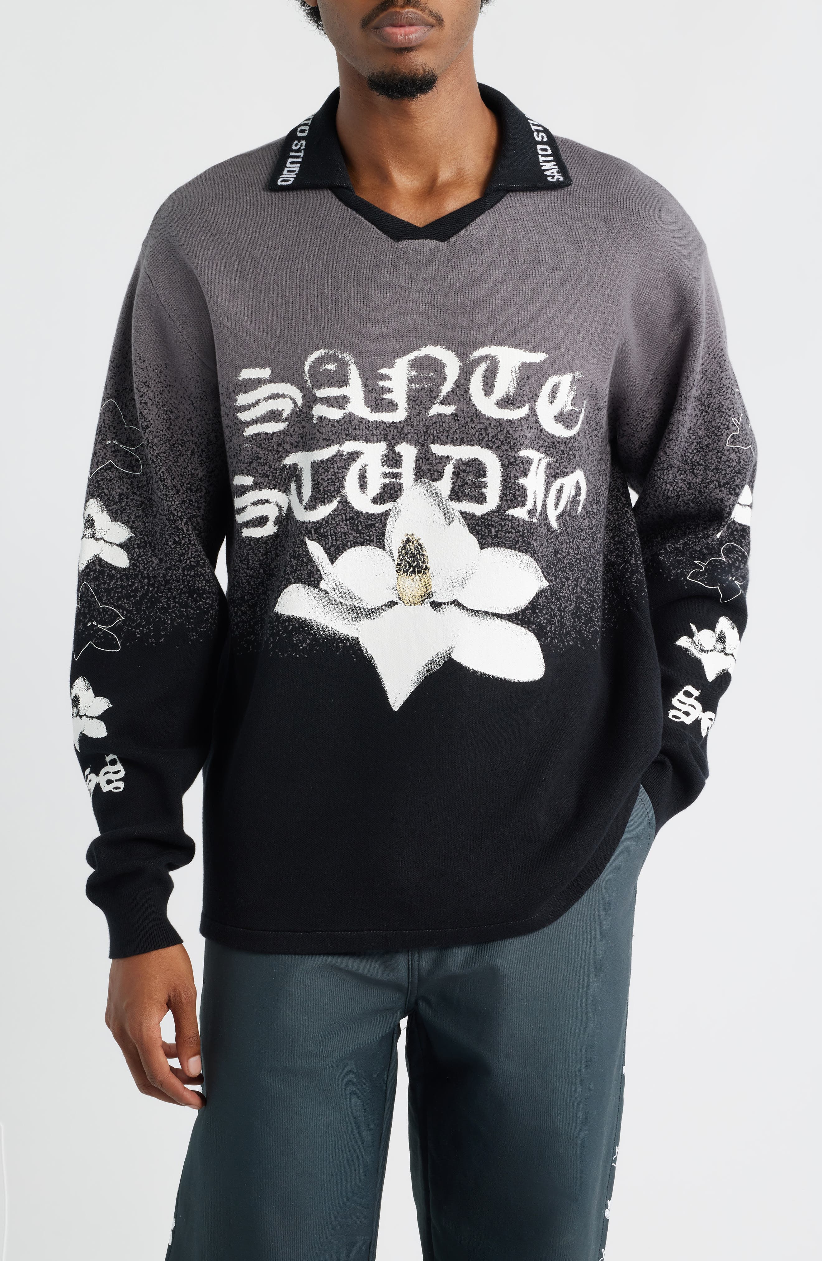 Khalil Rountree Lotus Knit Jersey - image 1
