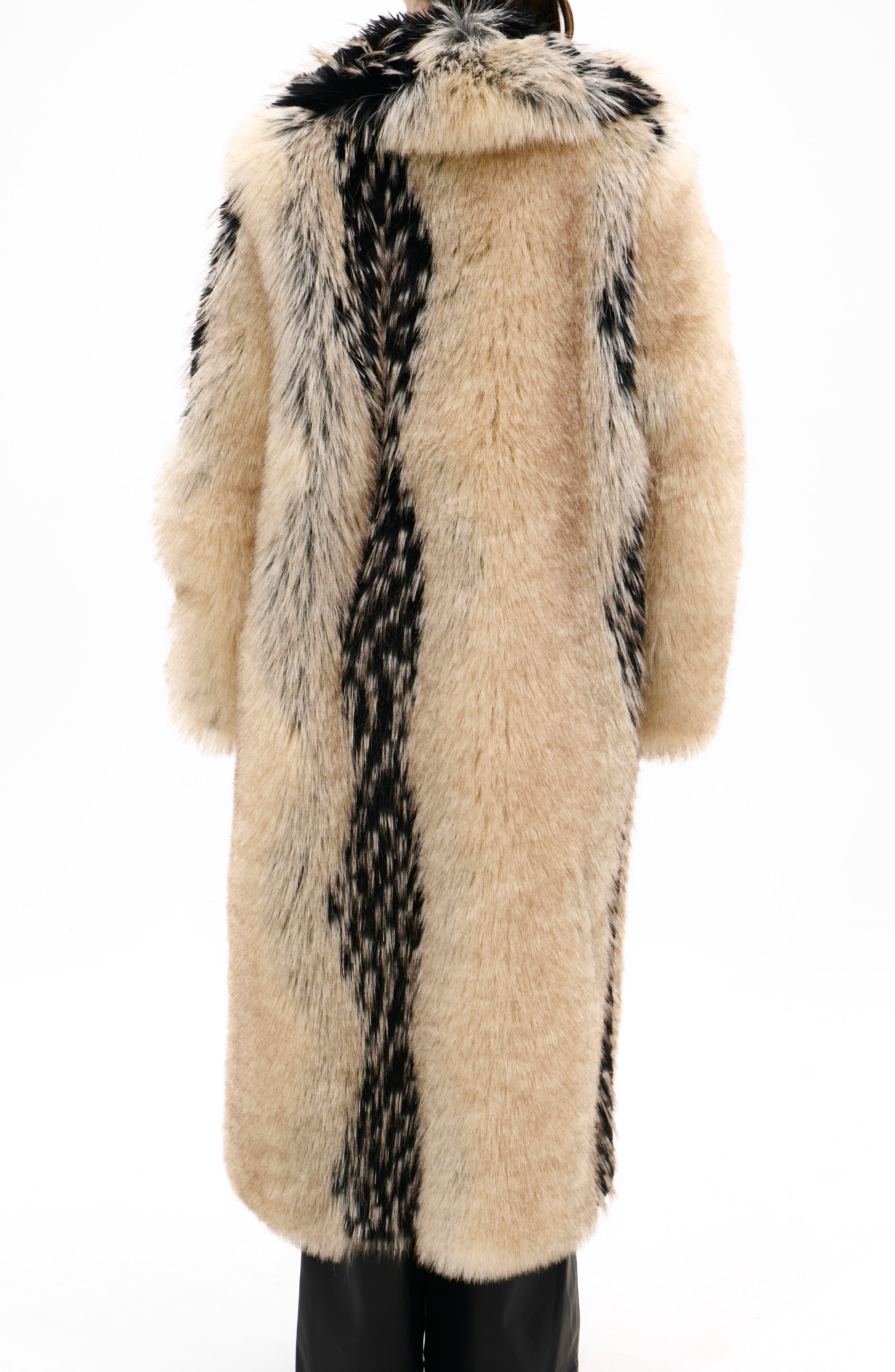 Aurora Faux Fur Coat - image 2