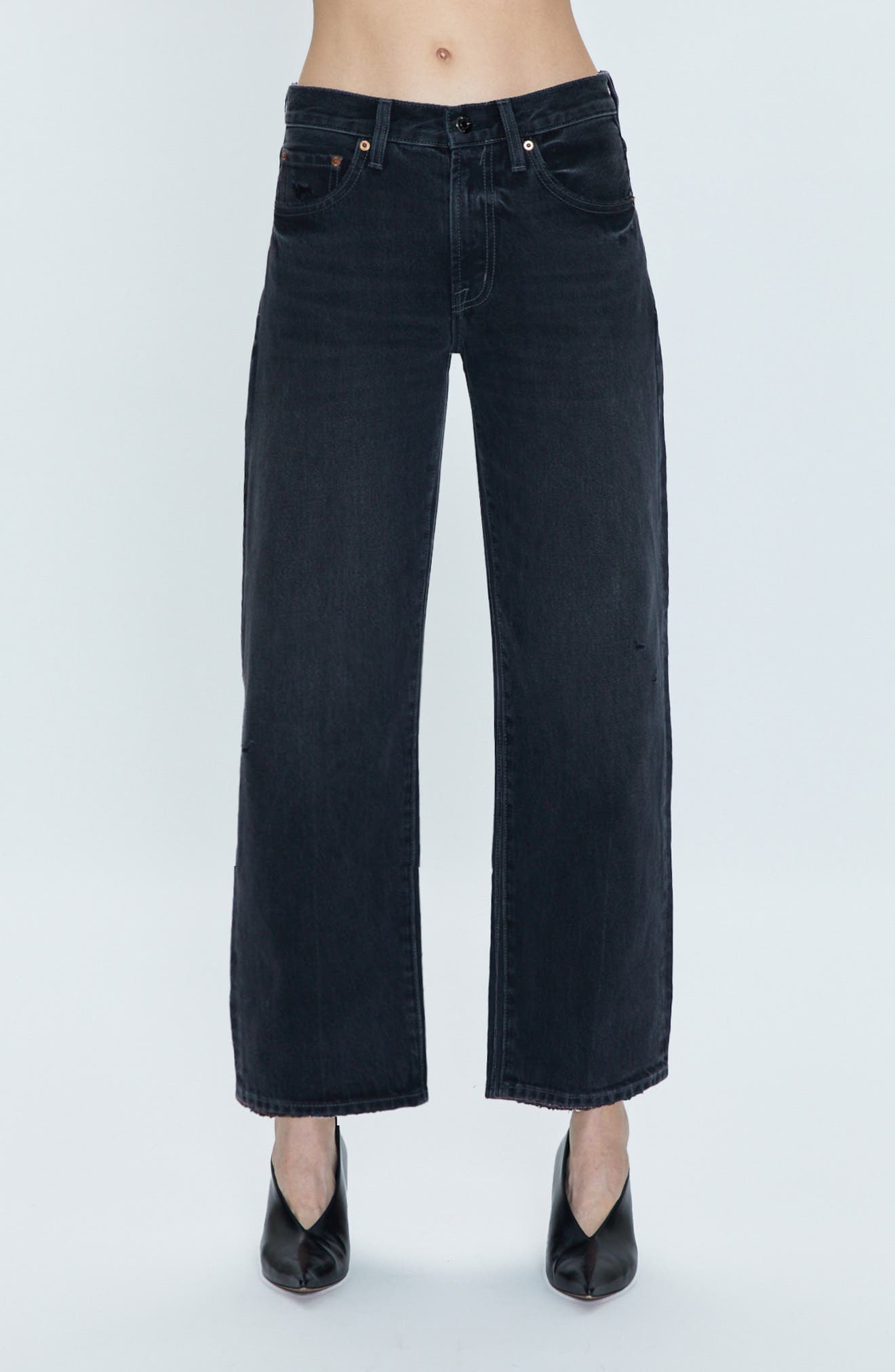 Lexi High Waist Ankle Straight Leg Jeans - image 1
