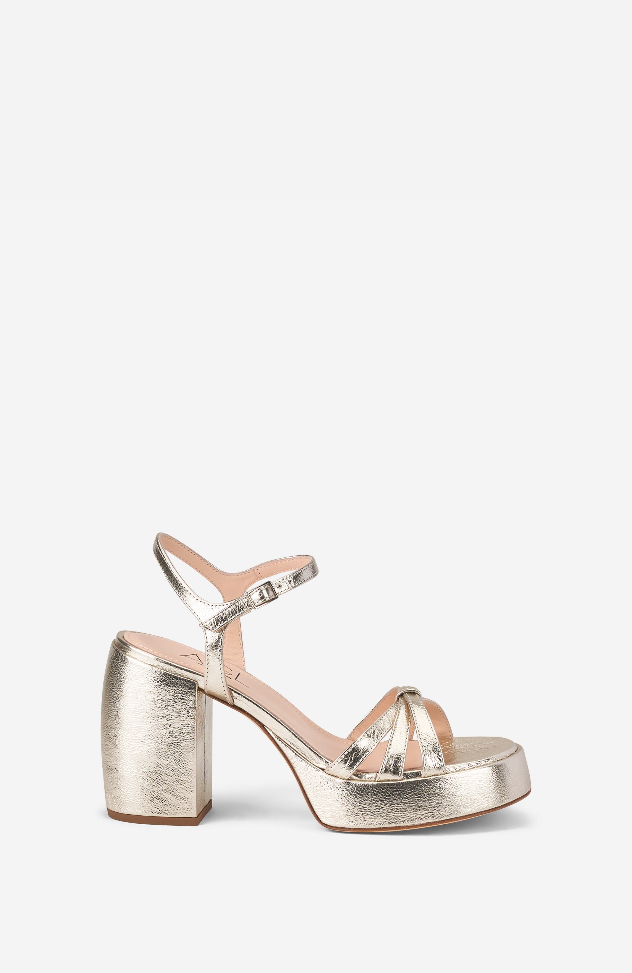 Clio Sandal with High Heel - image 1