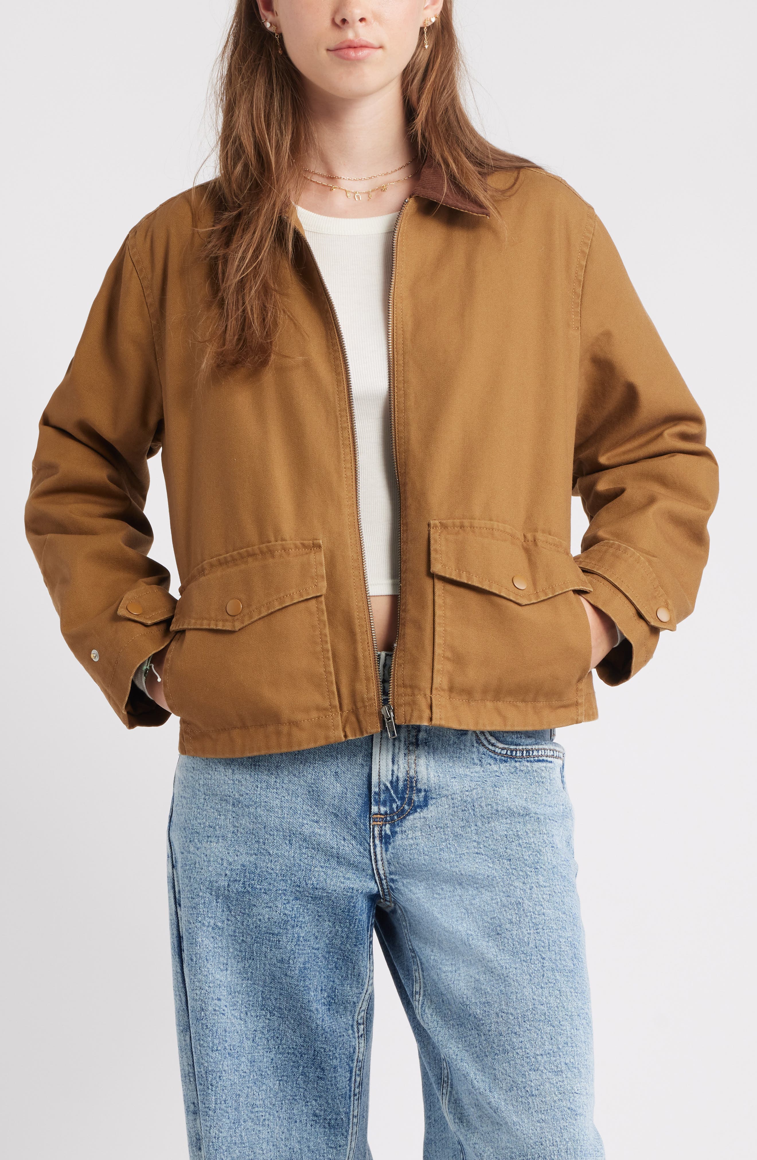 Cotton Canvas Barn Jacket - image 1