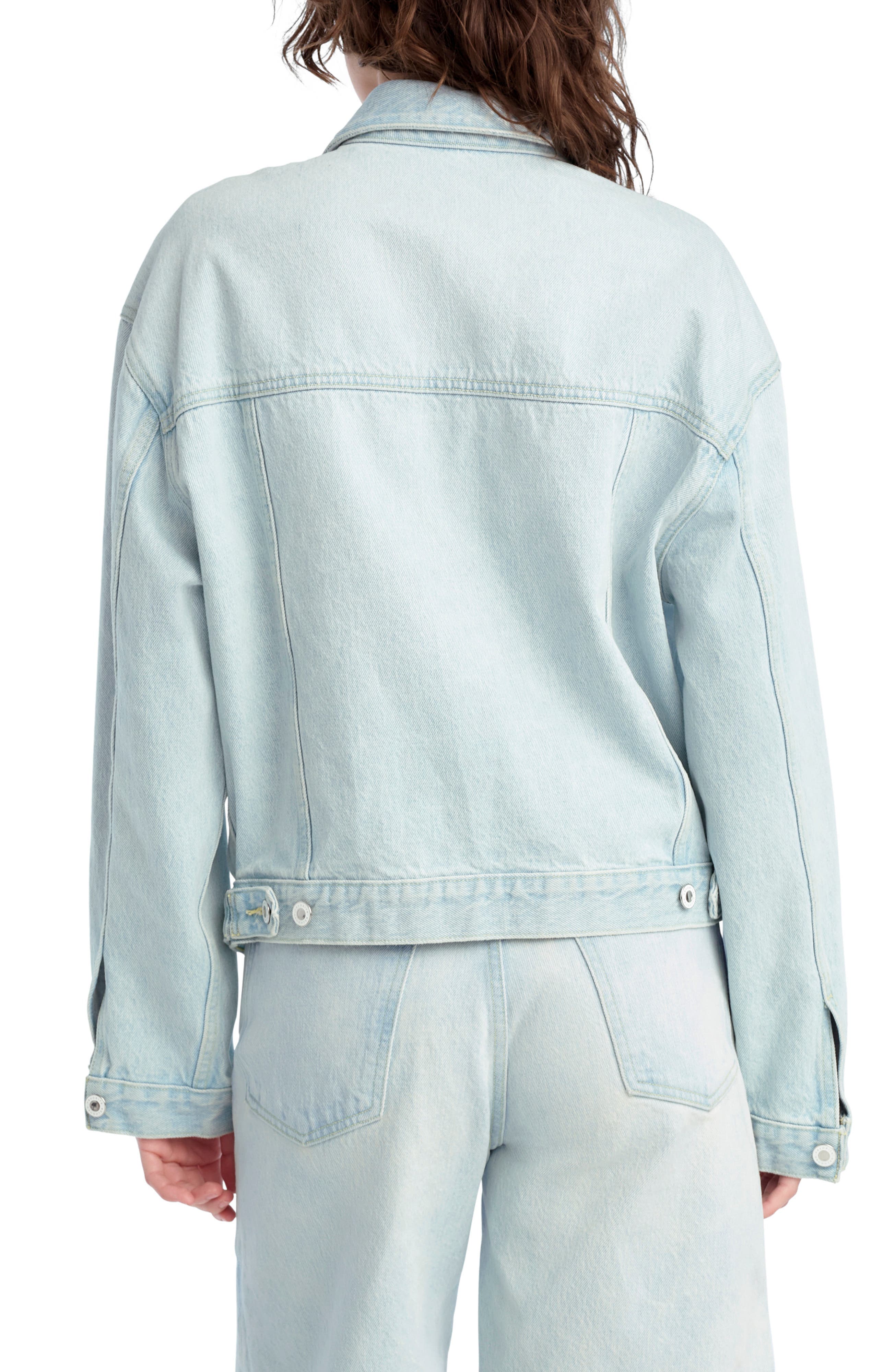 The Otto Denim Boyfriend Jacket - image 2