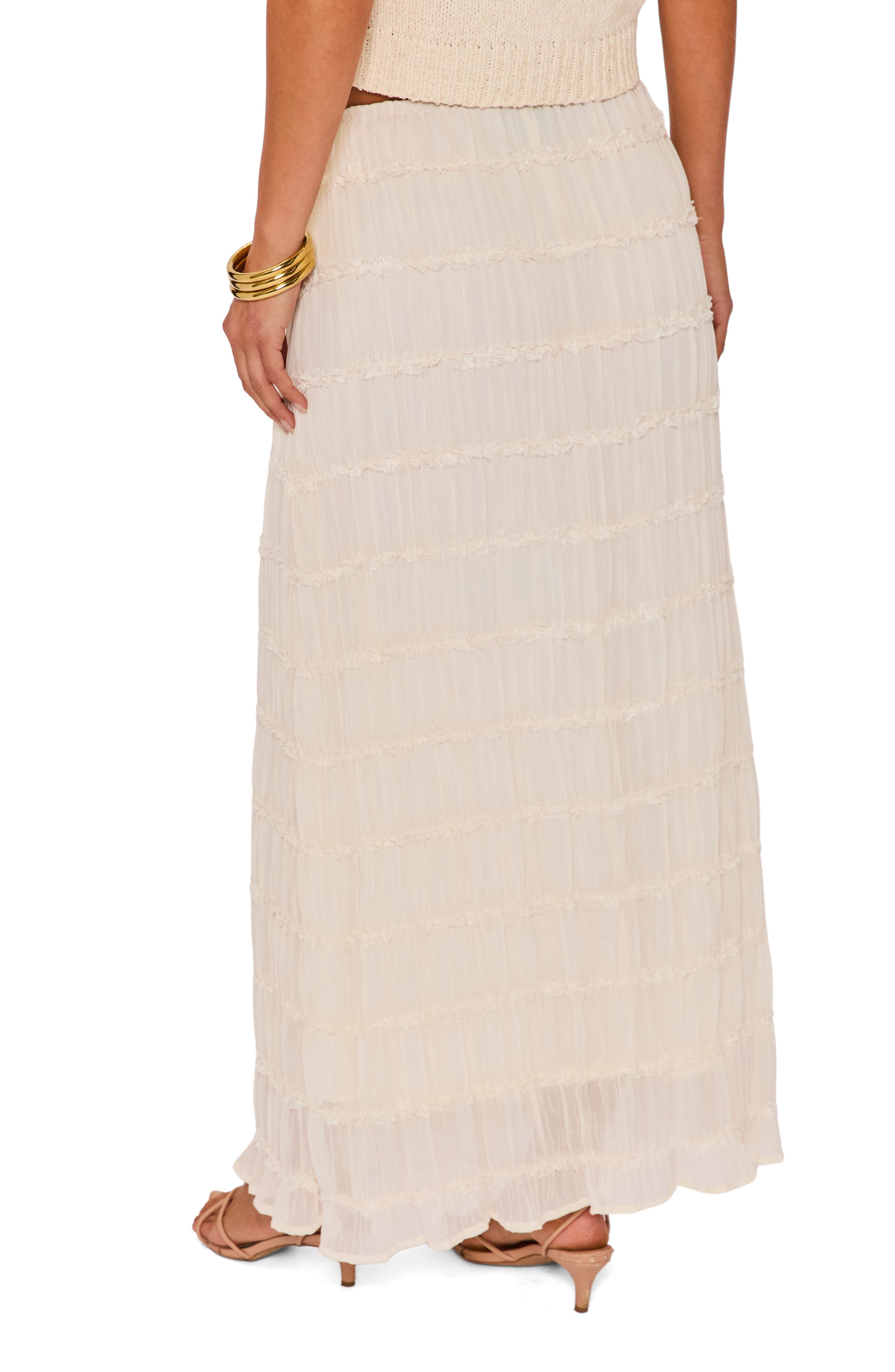 Haven Tiered Maxi Skirt - image 2