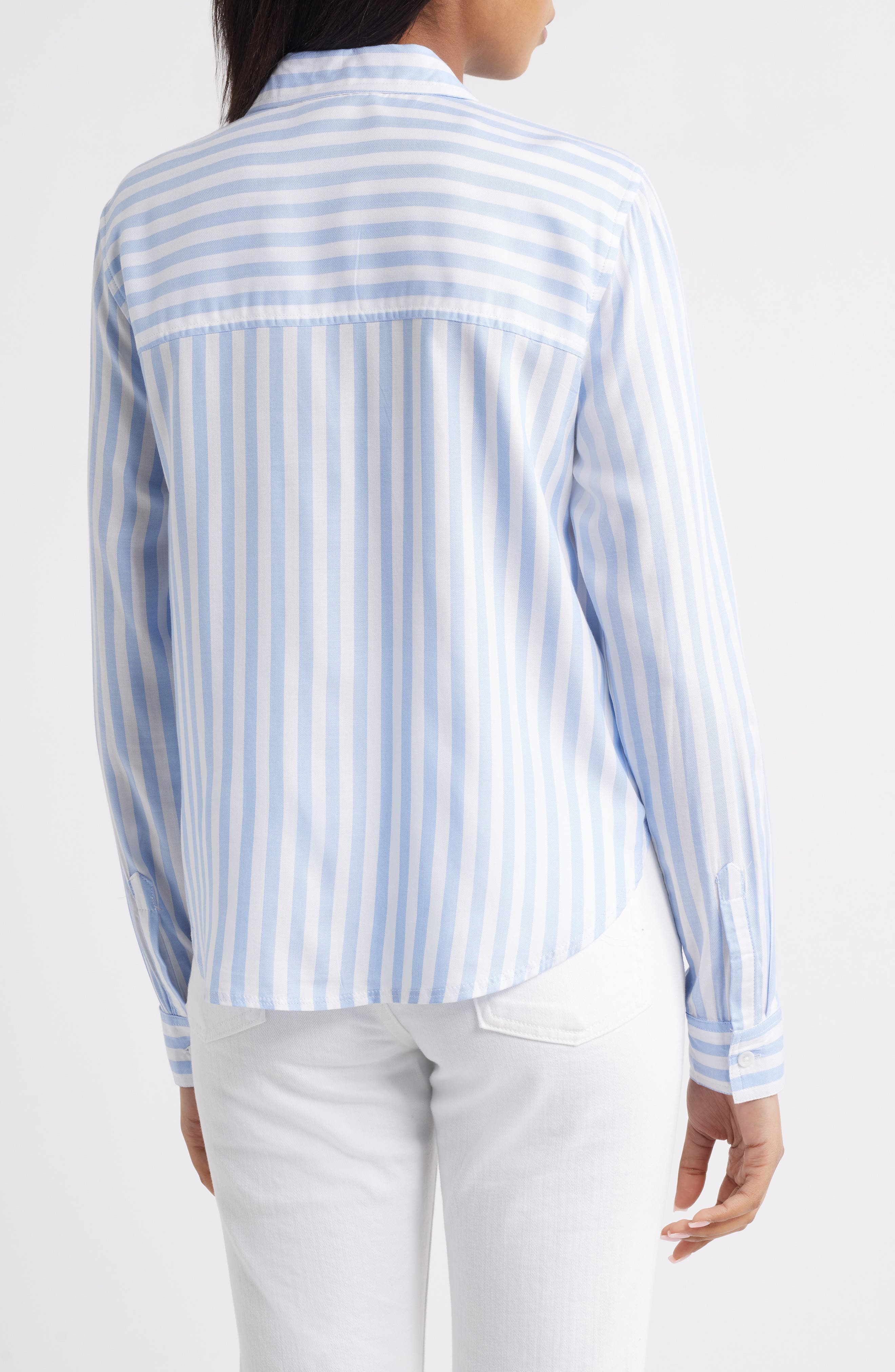 Fallon Crop Button-Up Shirt - image 4