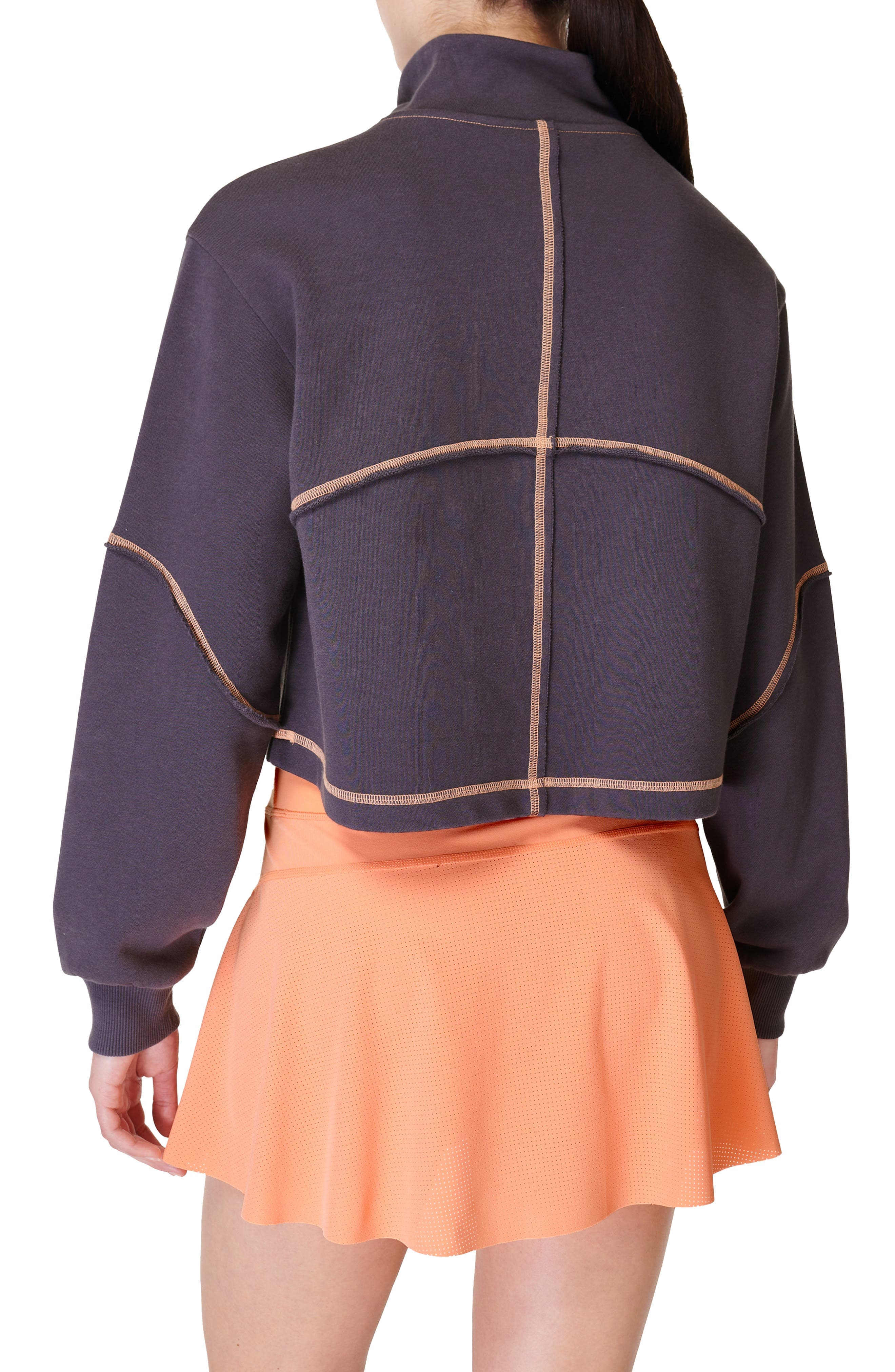 Revive Half Zip Crop Sweatshirt - image 2