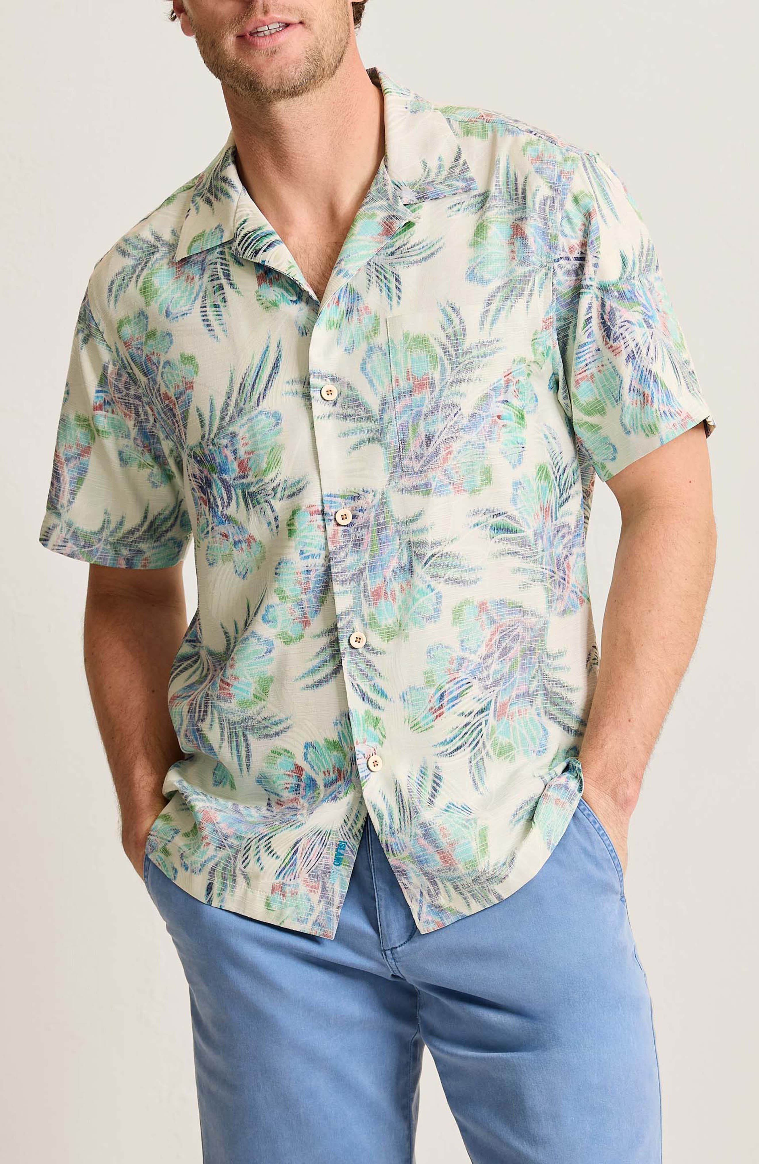 Mirante Mirage Floral Silk Camp Shirt - image 1