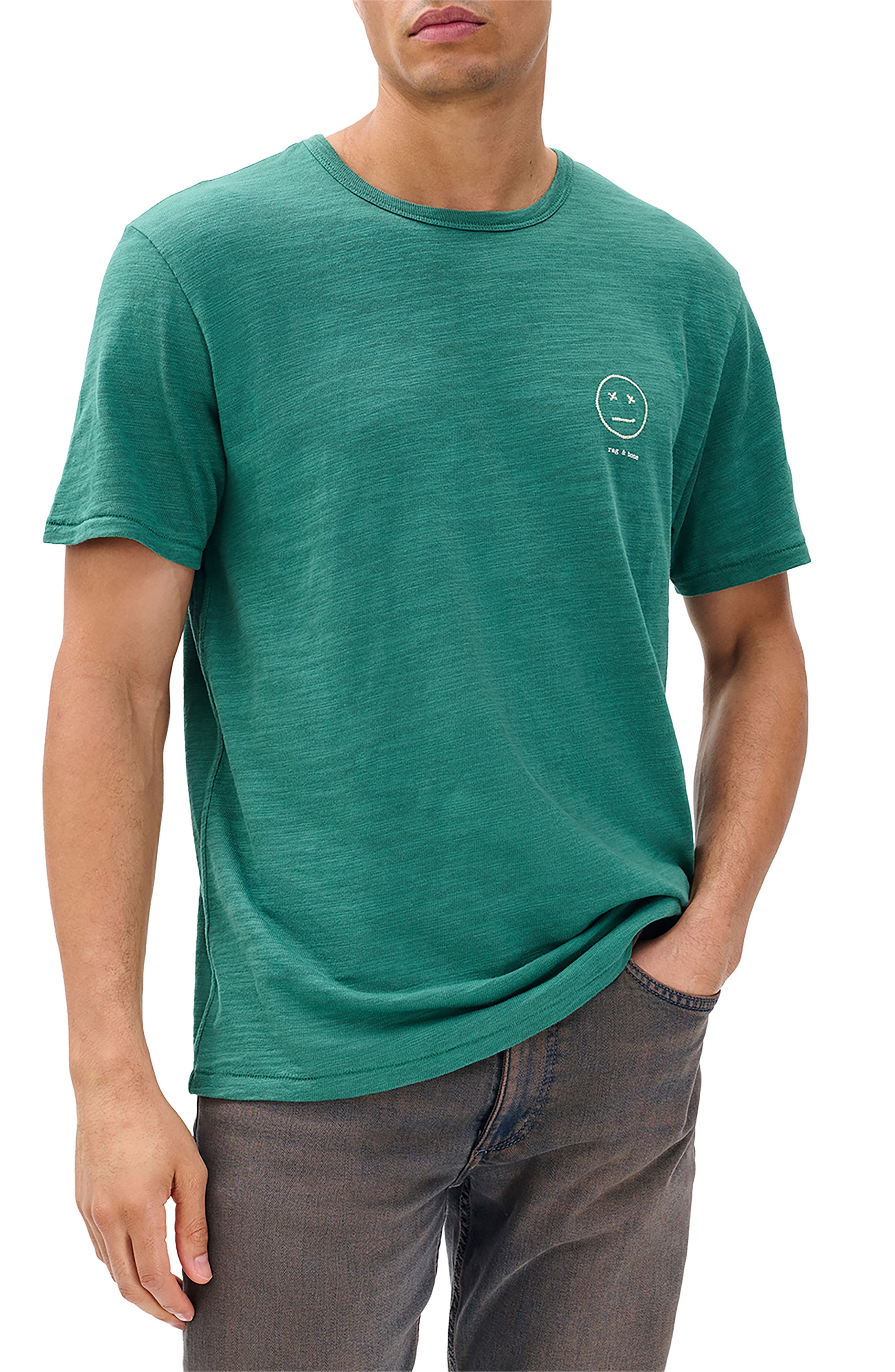 Embroidered Sour Face T-Shirt - image 3