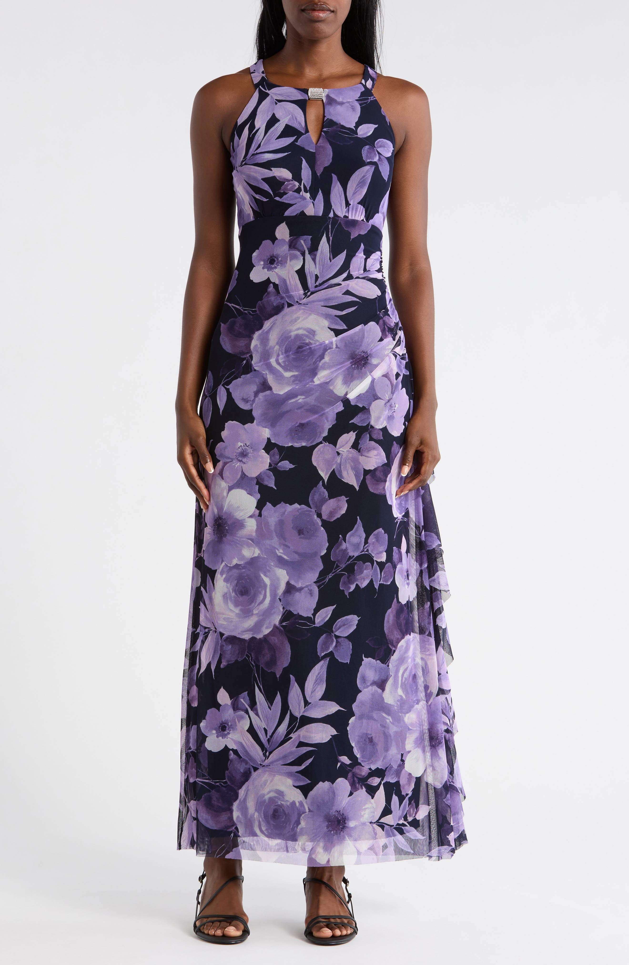 Mesh Maxi Dress - image 1