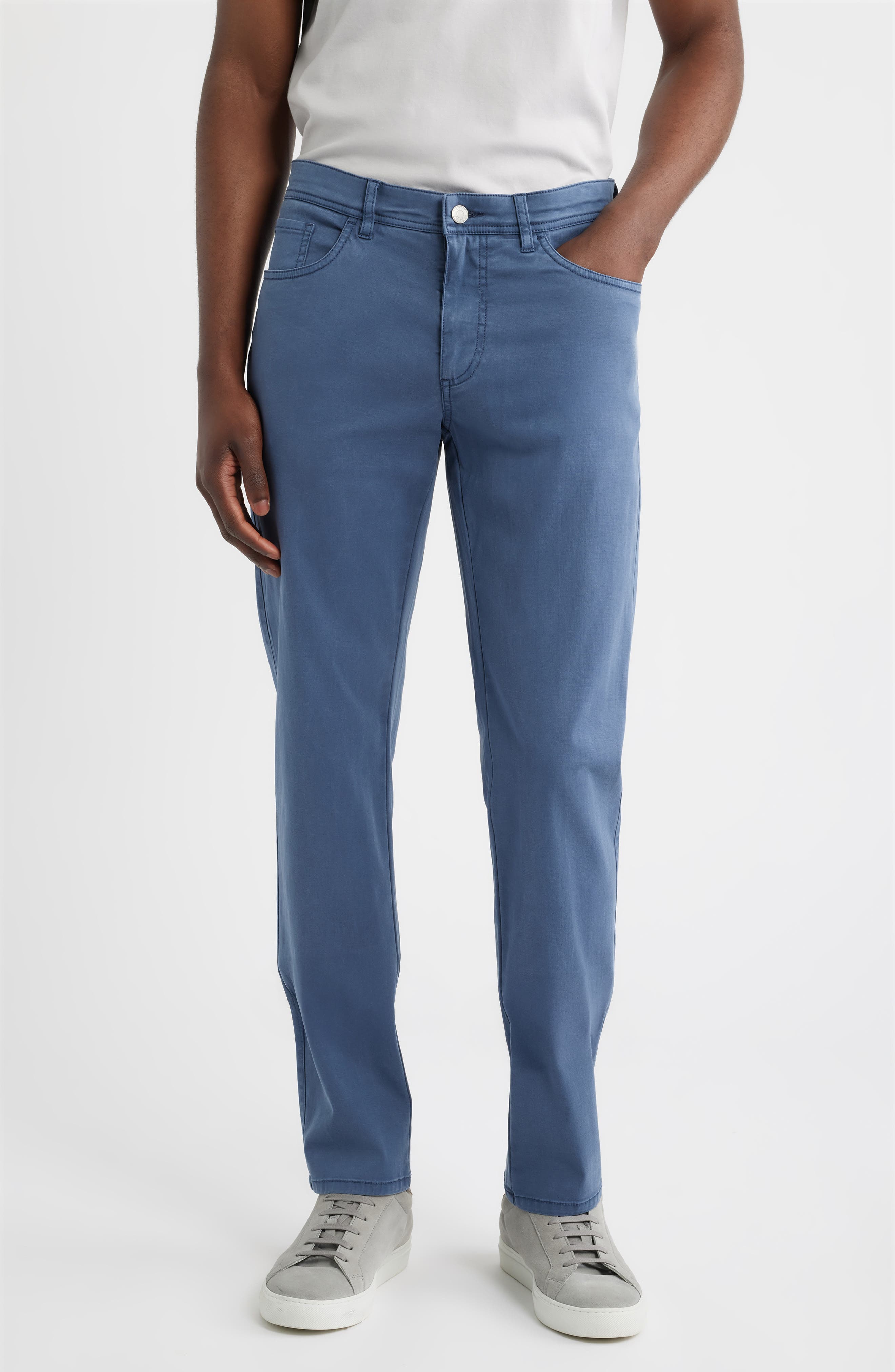 Savannah Straight Leg Twill 5-Pocket Pants - image 5