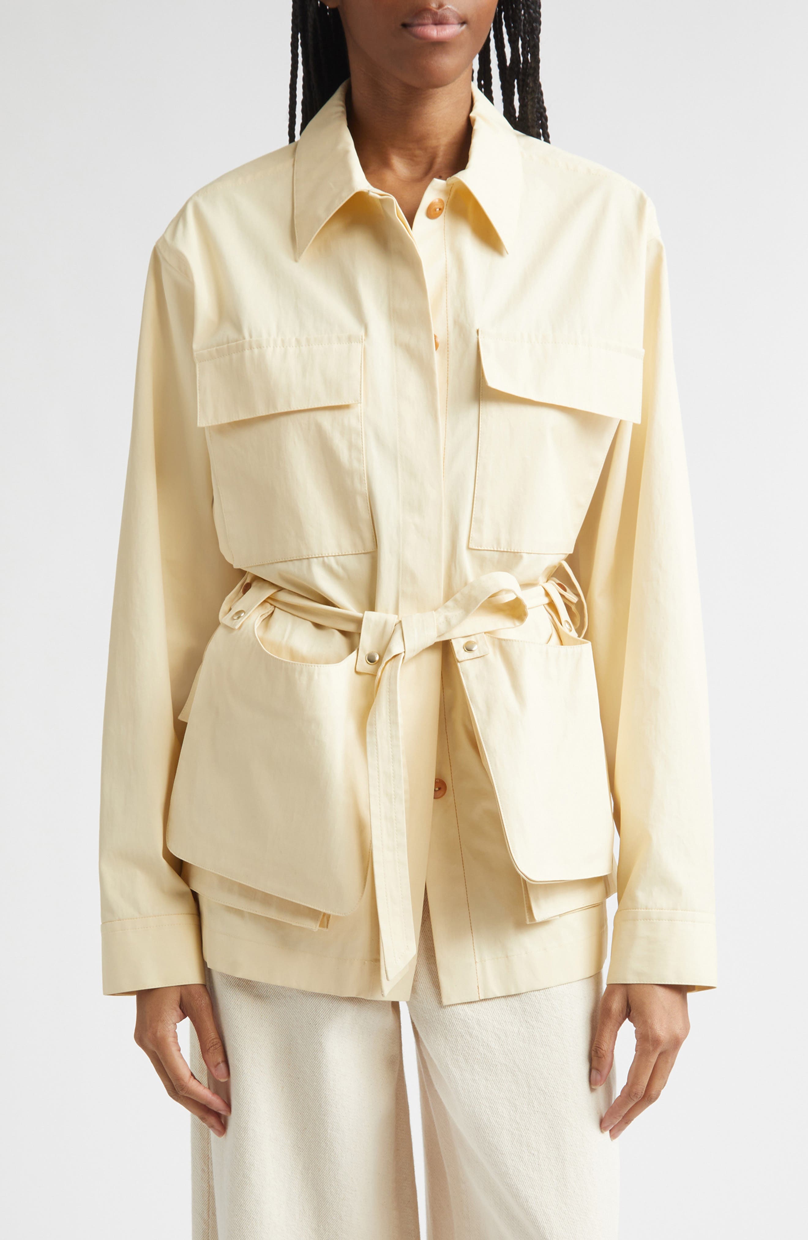 Coated Cotton Field Jacket - image 1