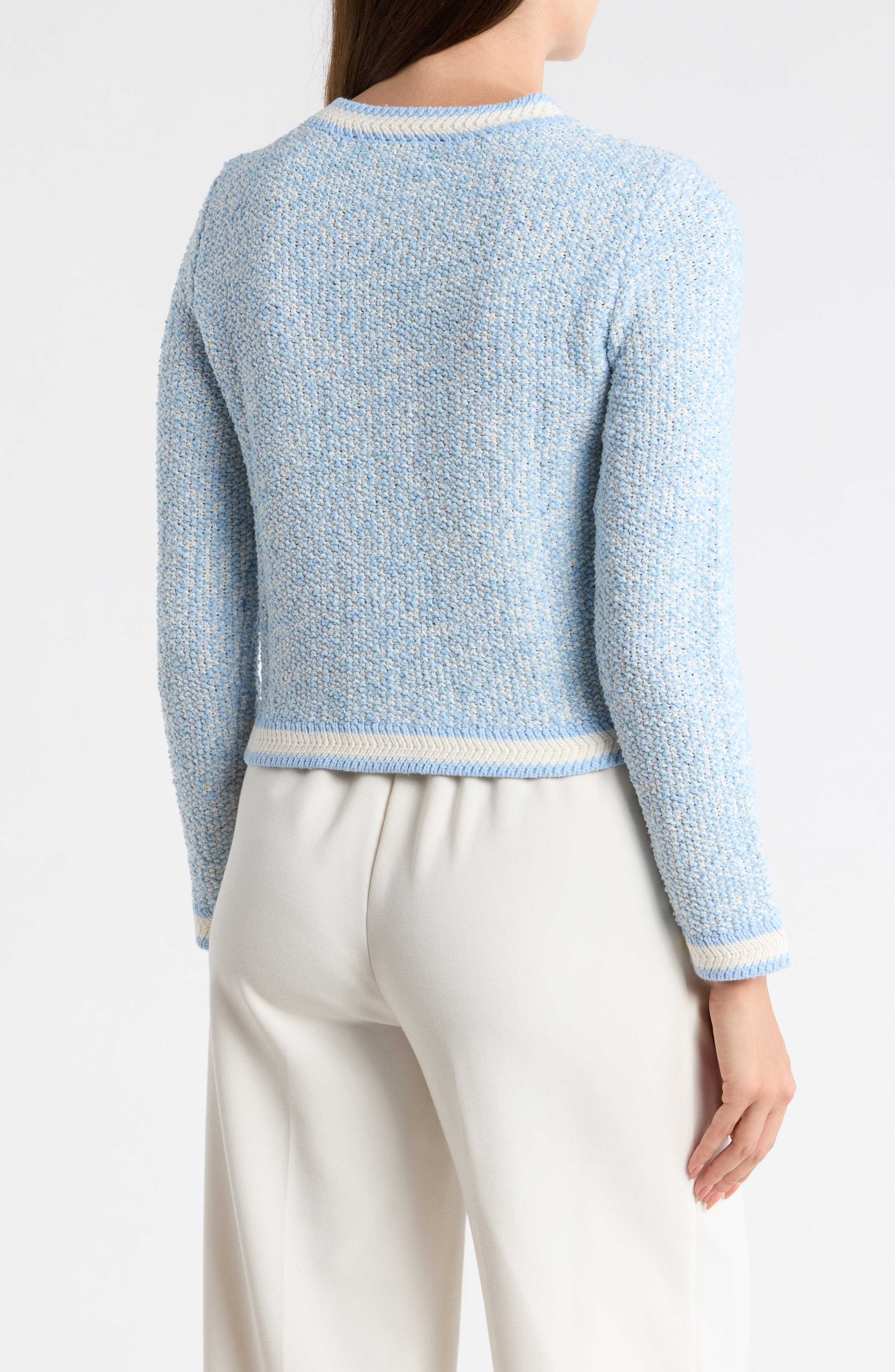 Boucle Sweater Jacket - image 2