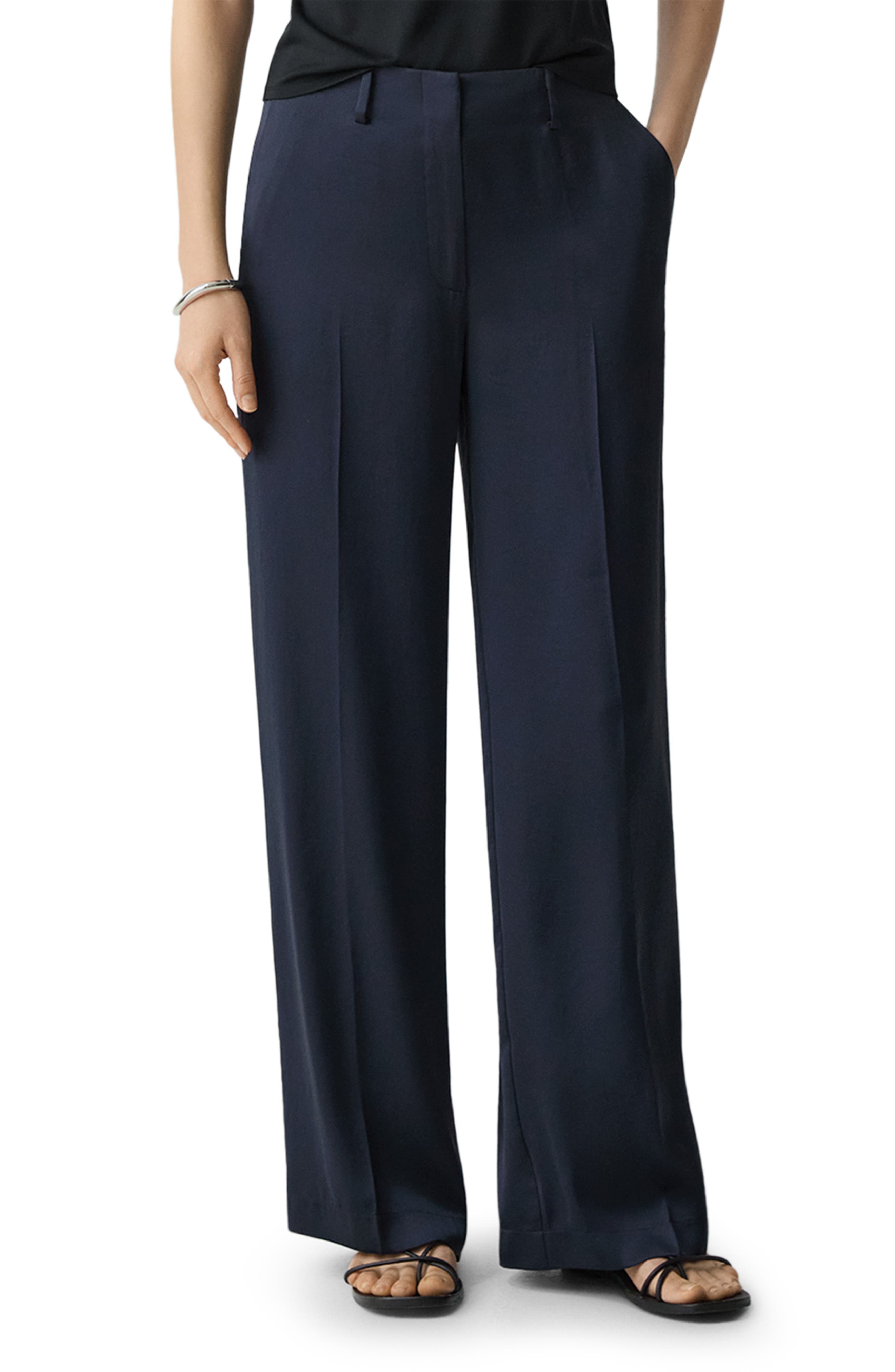 Clean Waist Straight Leg Pants - image 1