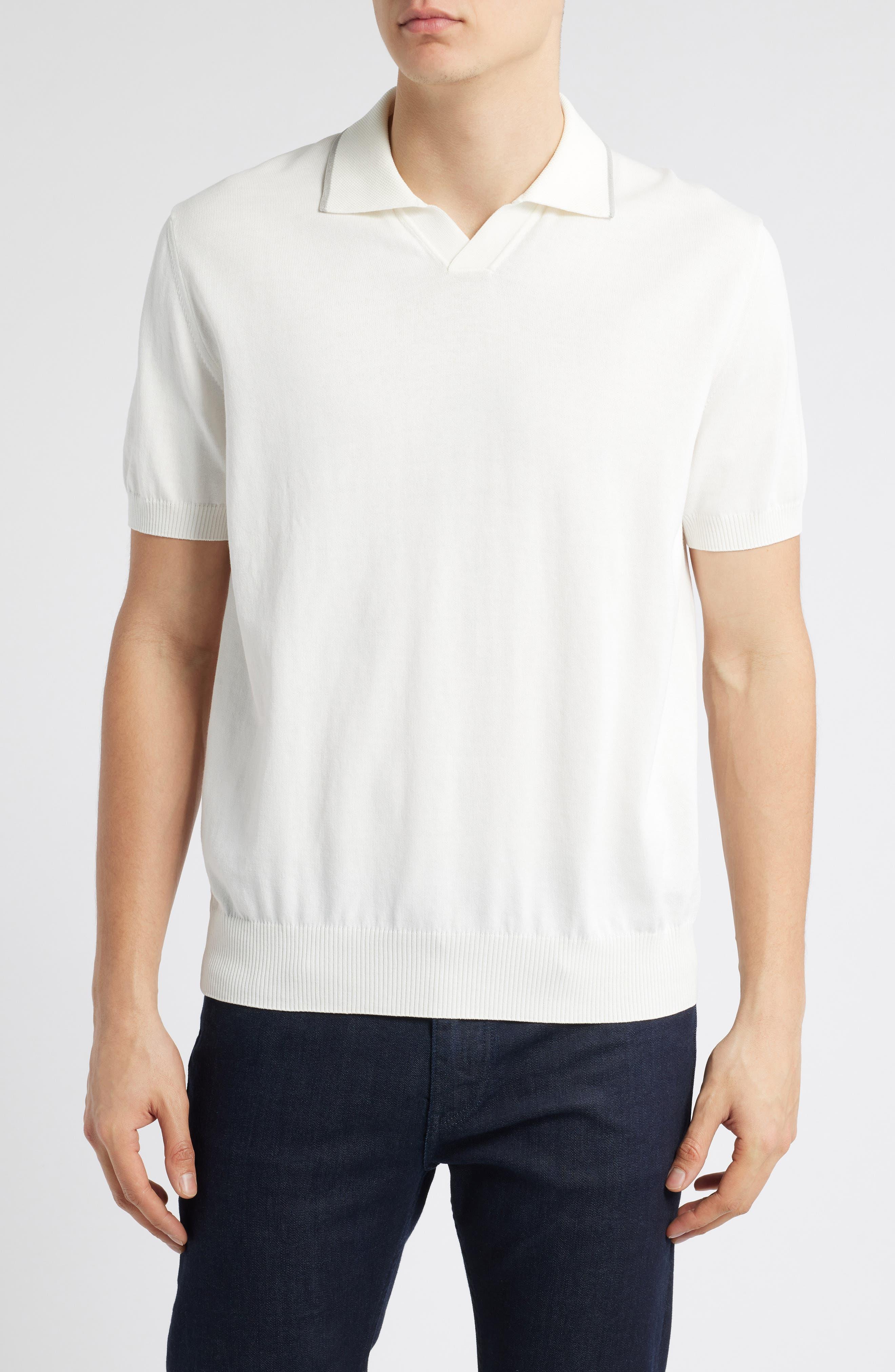 Regular Fit Johnny Collar Polo - image 1