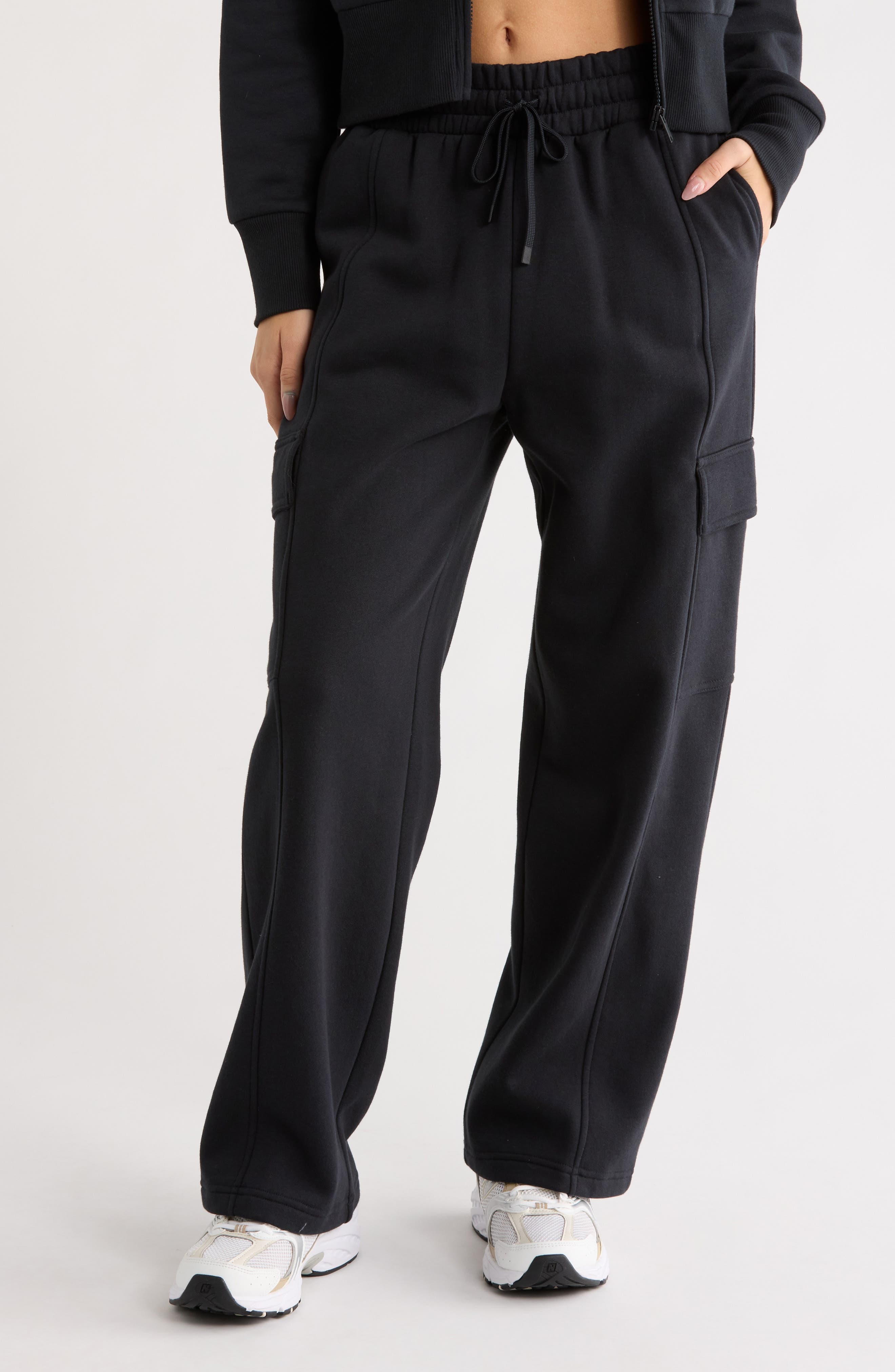 Feather Fleece Utility Pants - image 1