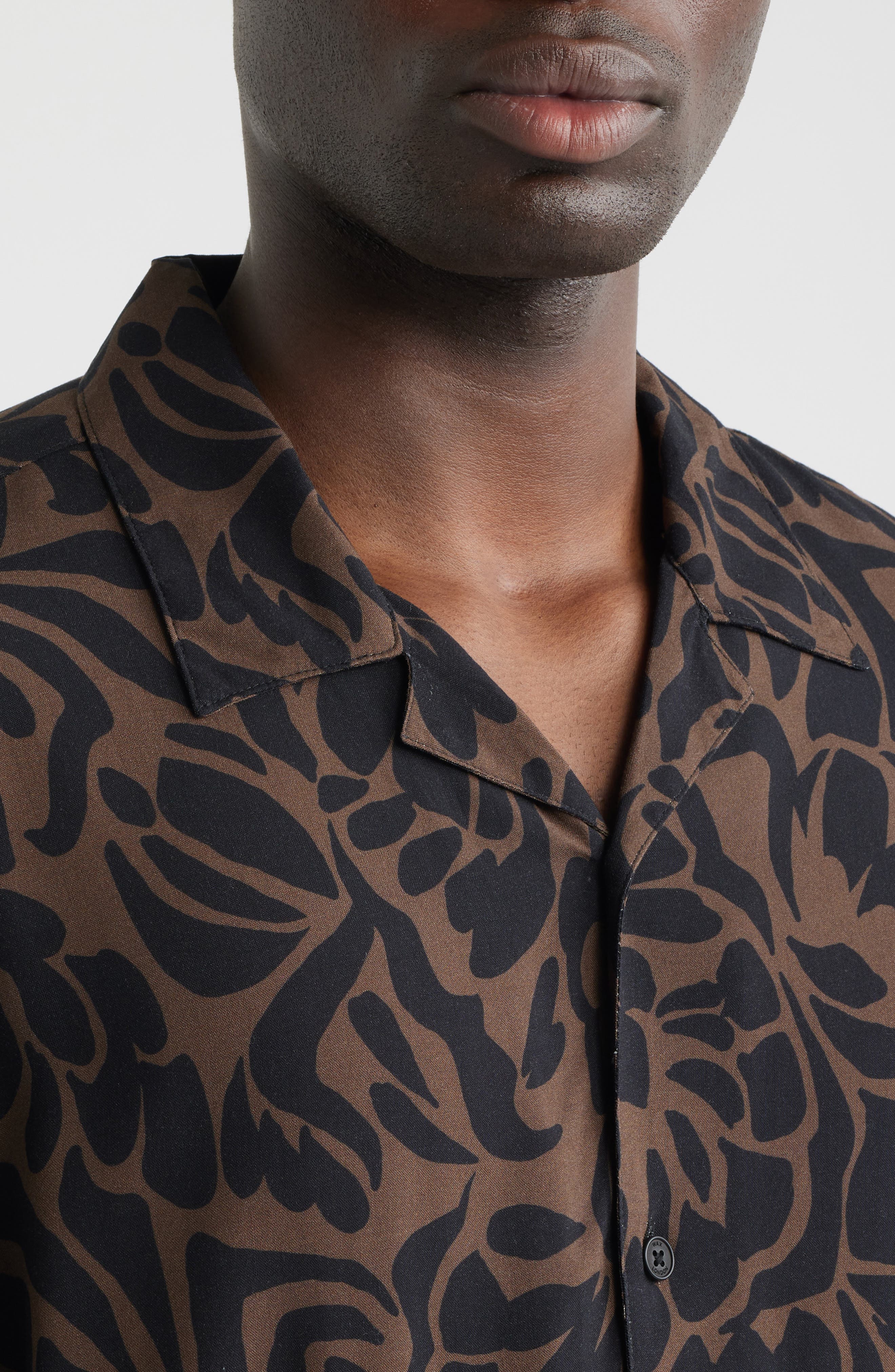 Didcot Abstract Floral Camp Shirt - image 2
