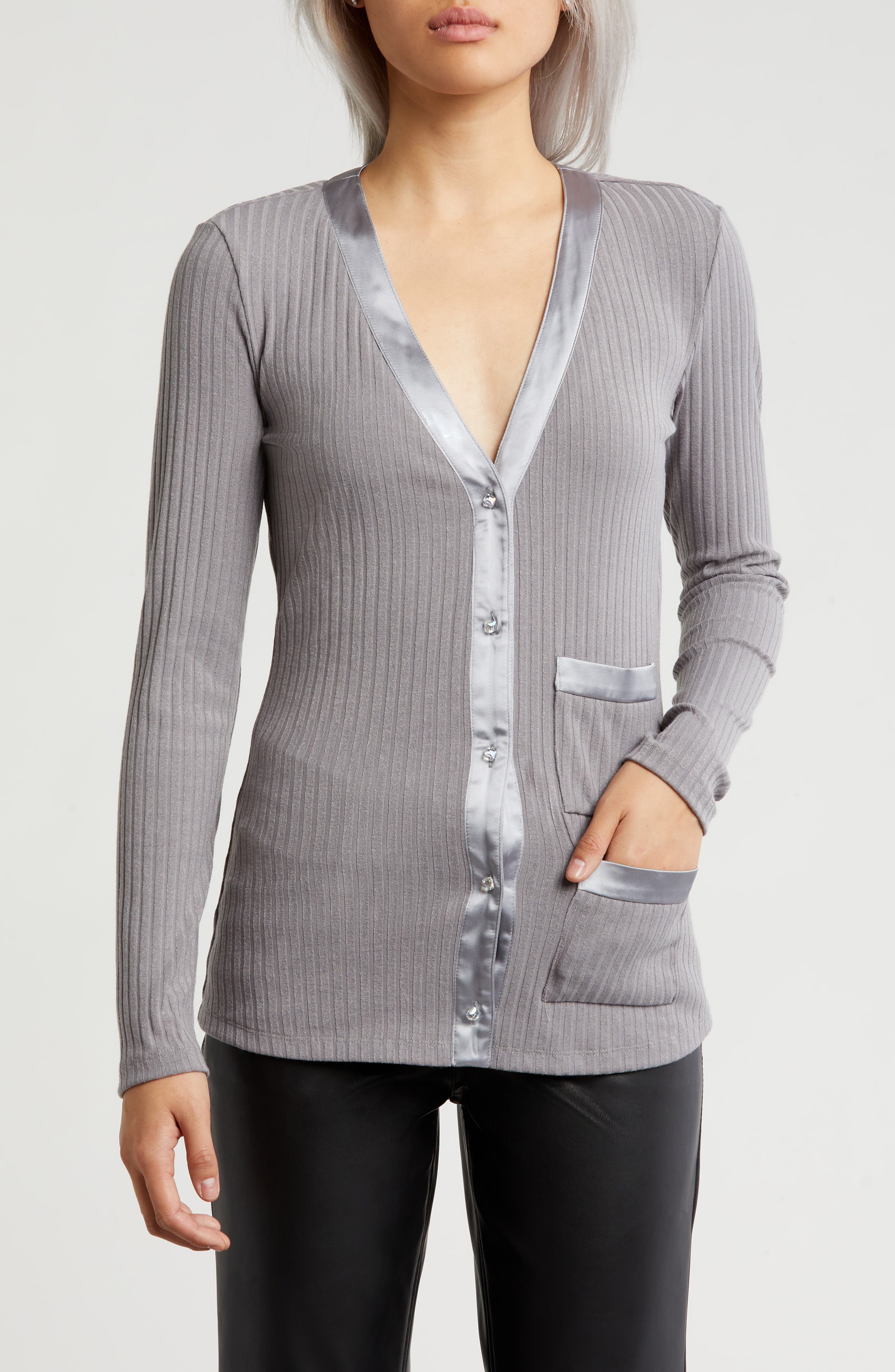 Bria Knit Button Front Cardigan - image 1