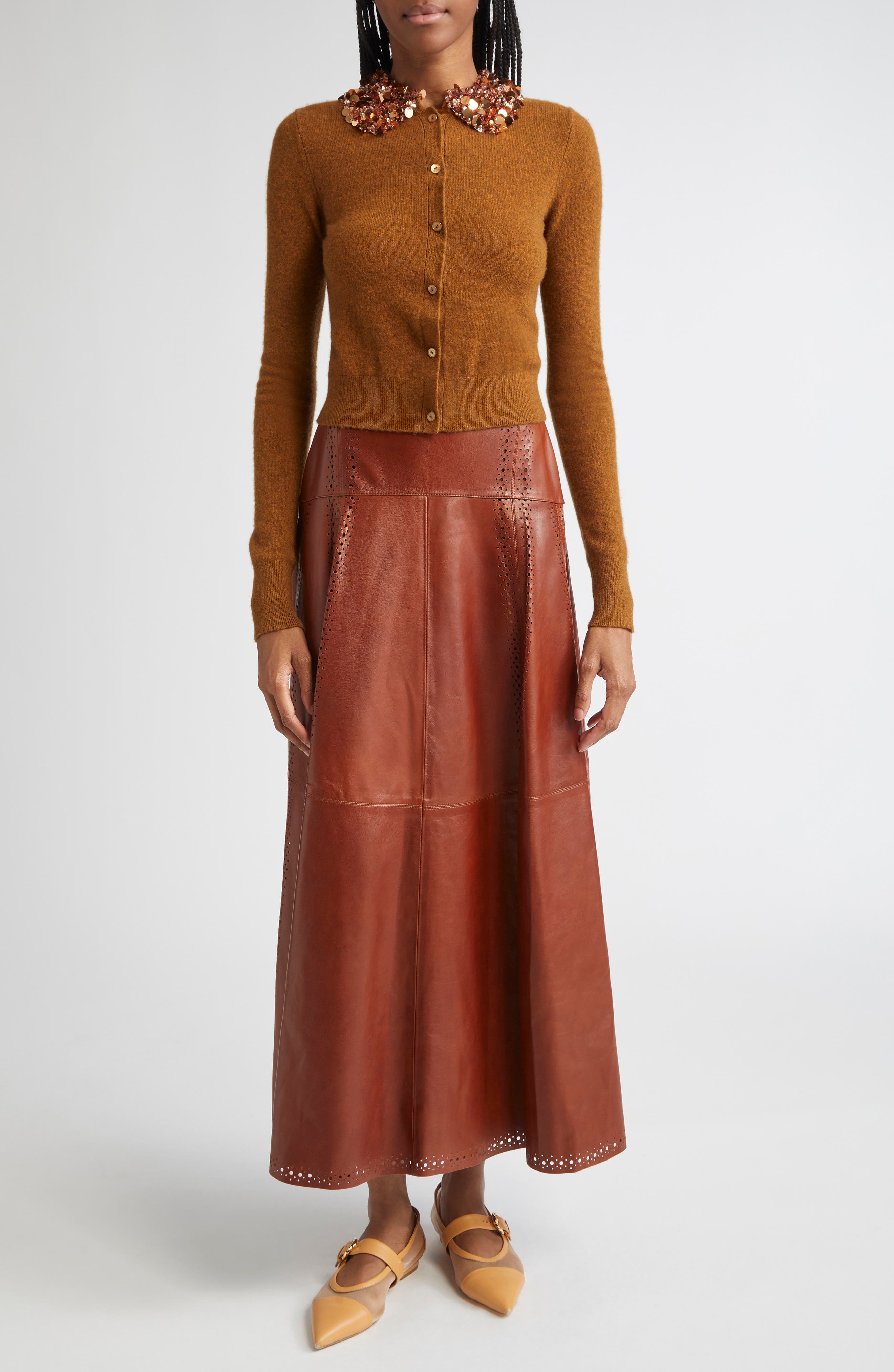 Embellished Cashmere Cardigan - image 2