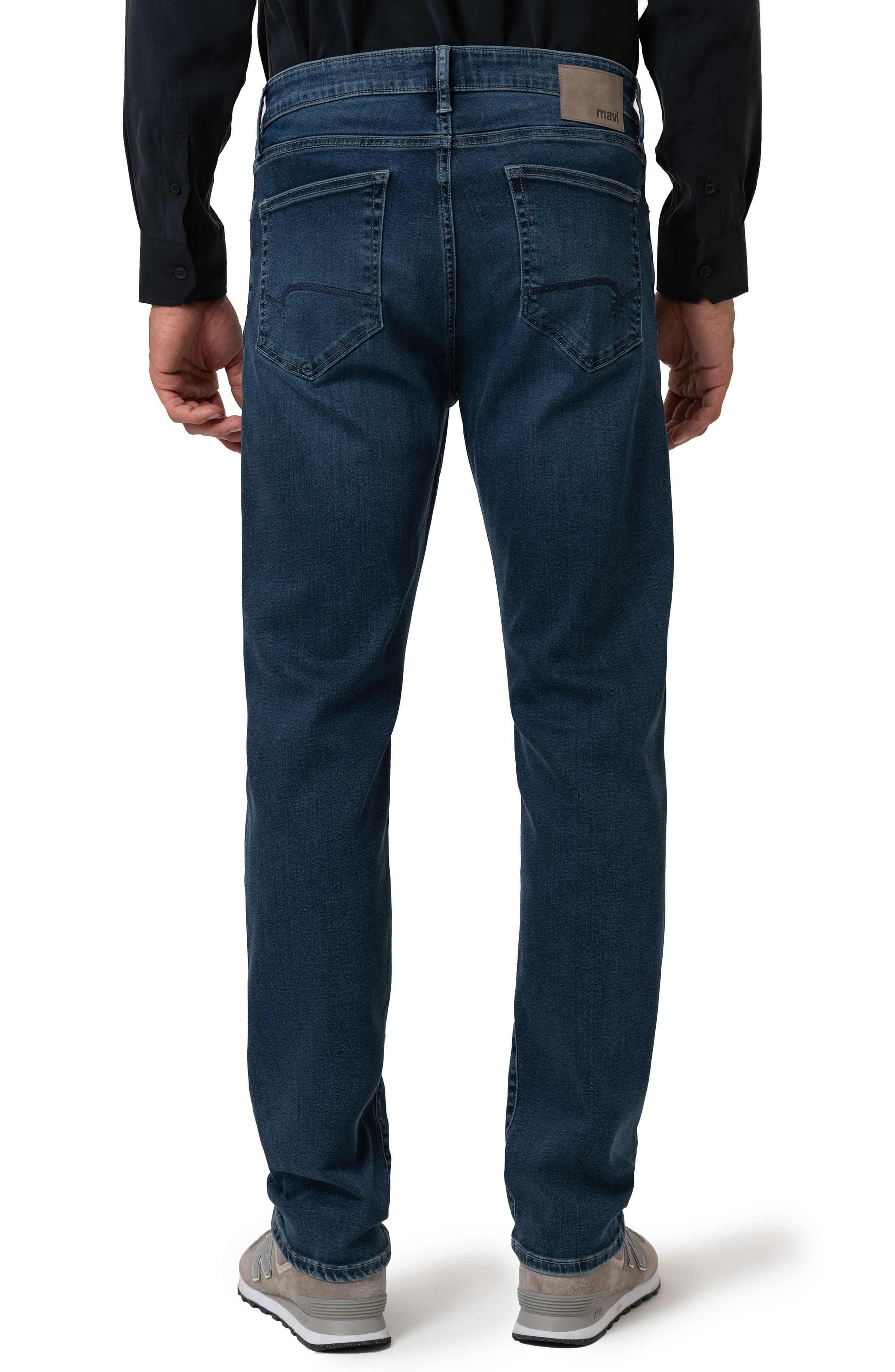Matt Relaxed Straight Leg Stretch Jeans - image 2