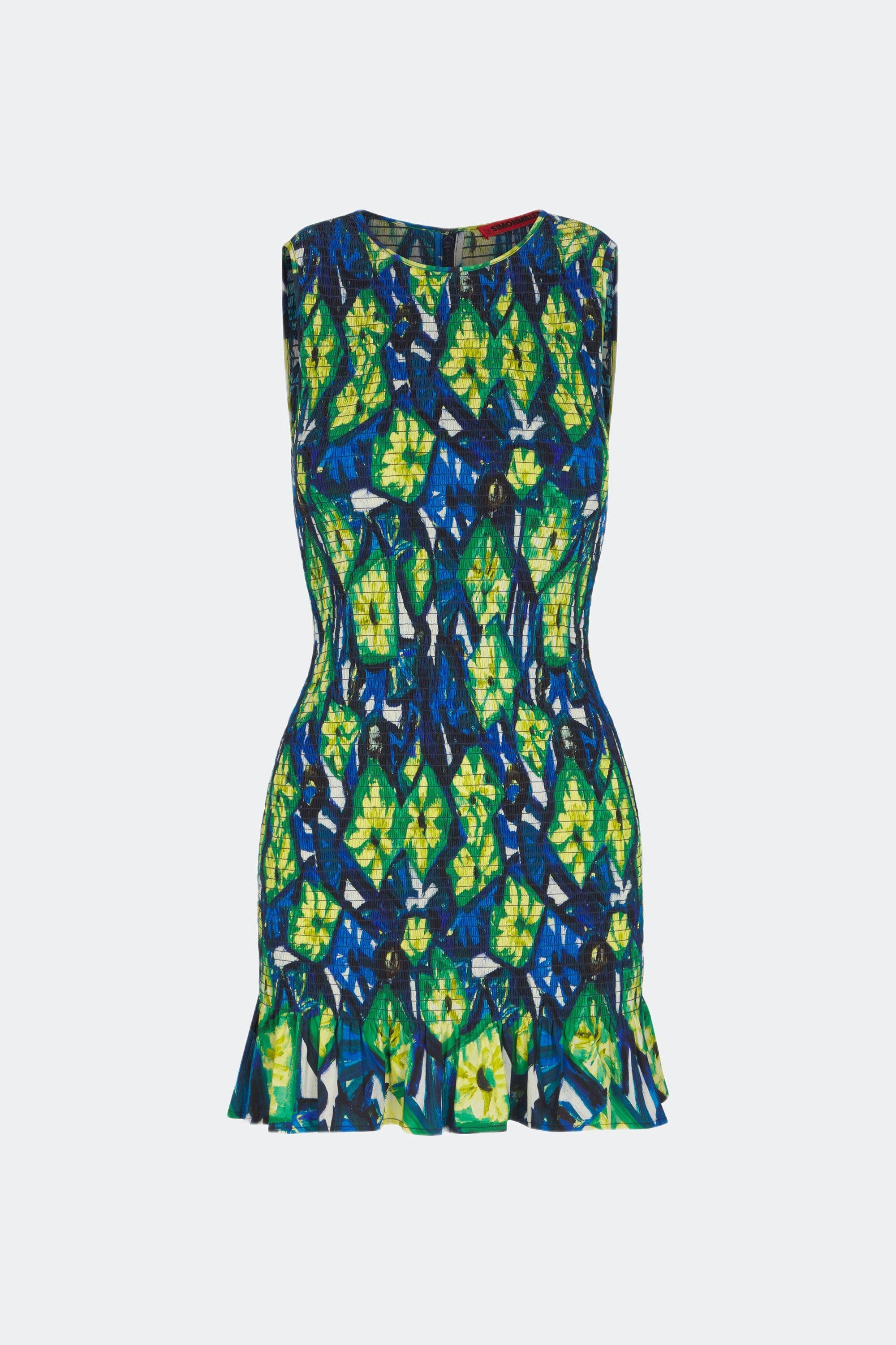 Belle Smocked Mini Dress - image 3