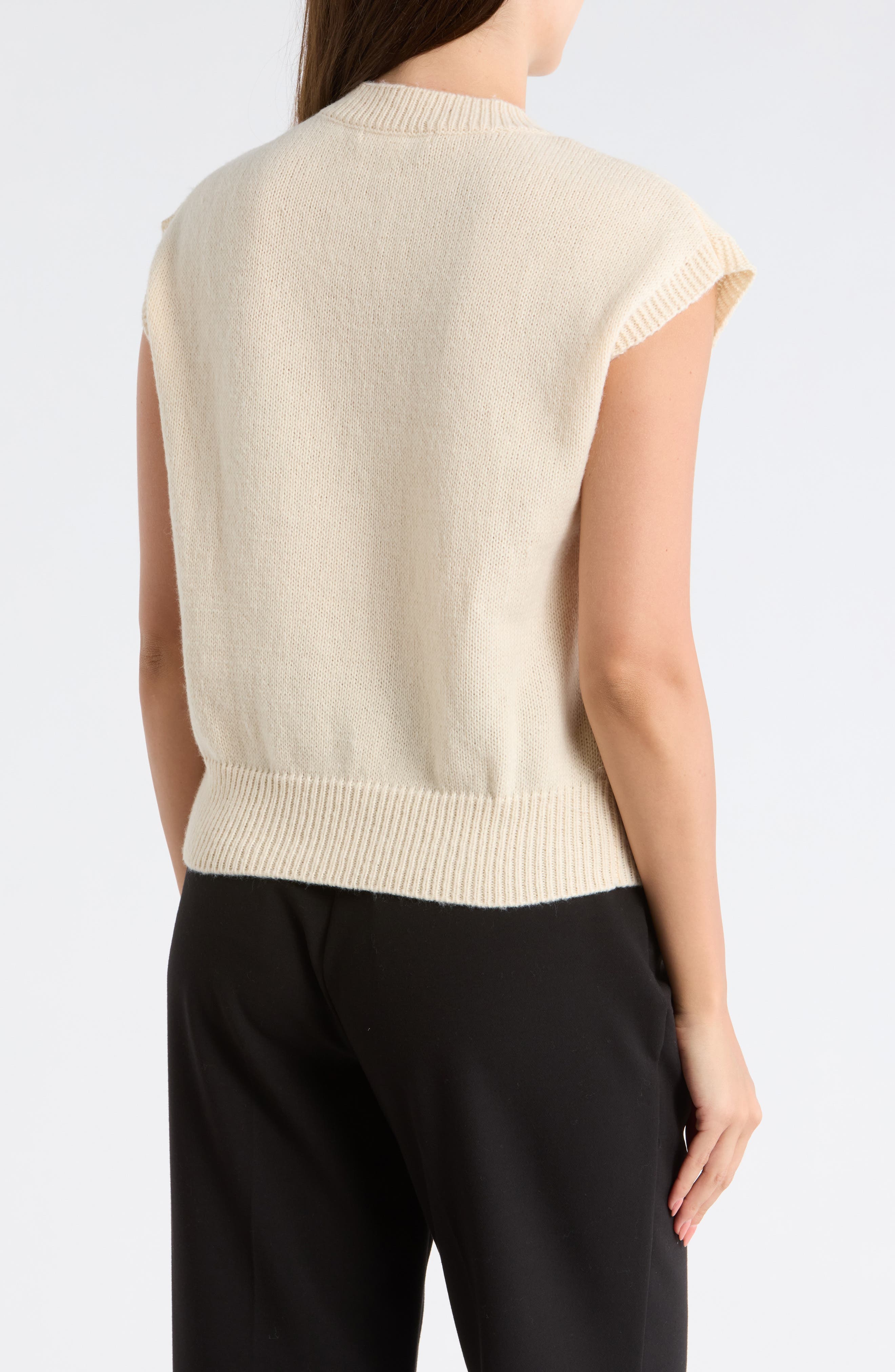 Floral Applique Sweater - image 4