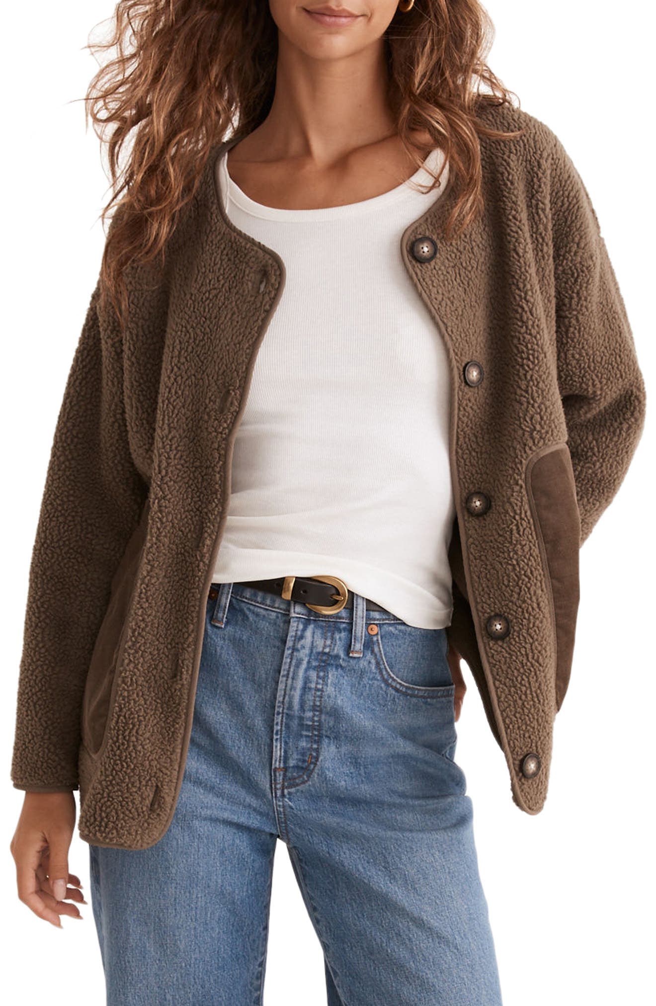 Resourced Fleece Cardigan Jacket - image 1