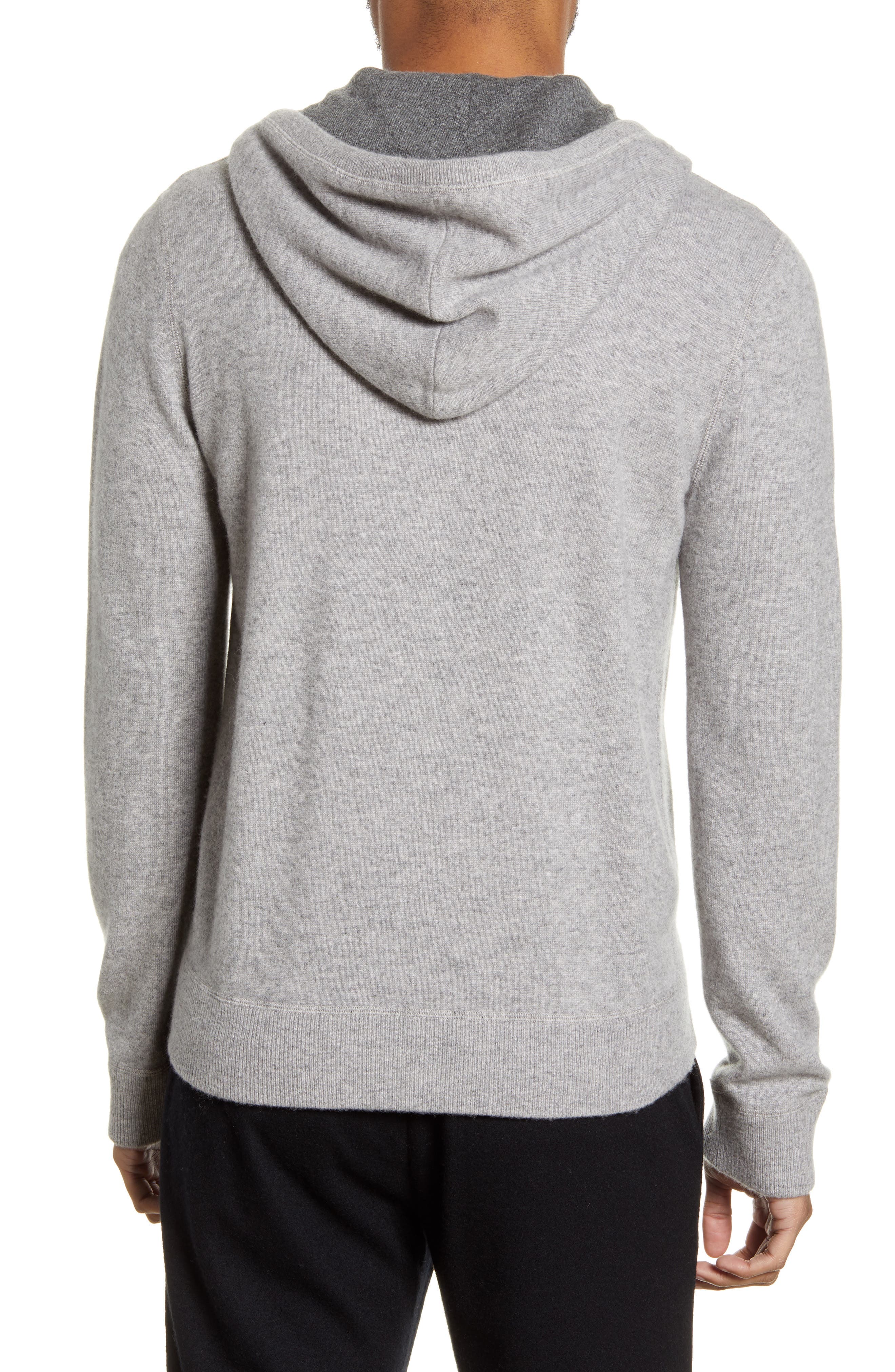 Regular Fit Zip Cashmere Hoodie - image 2